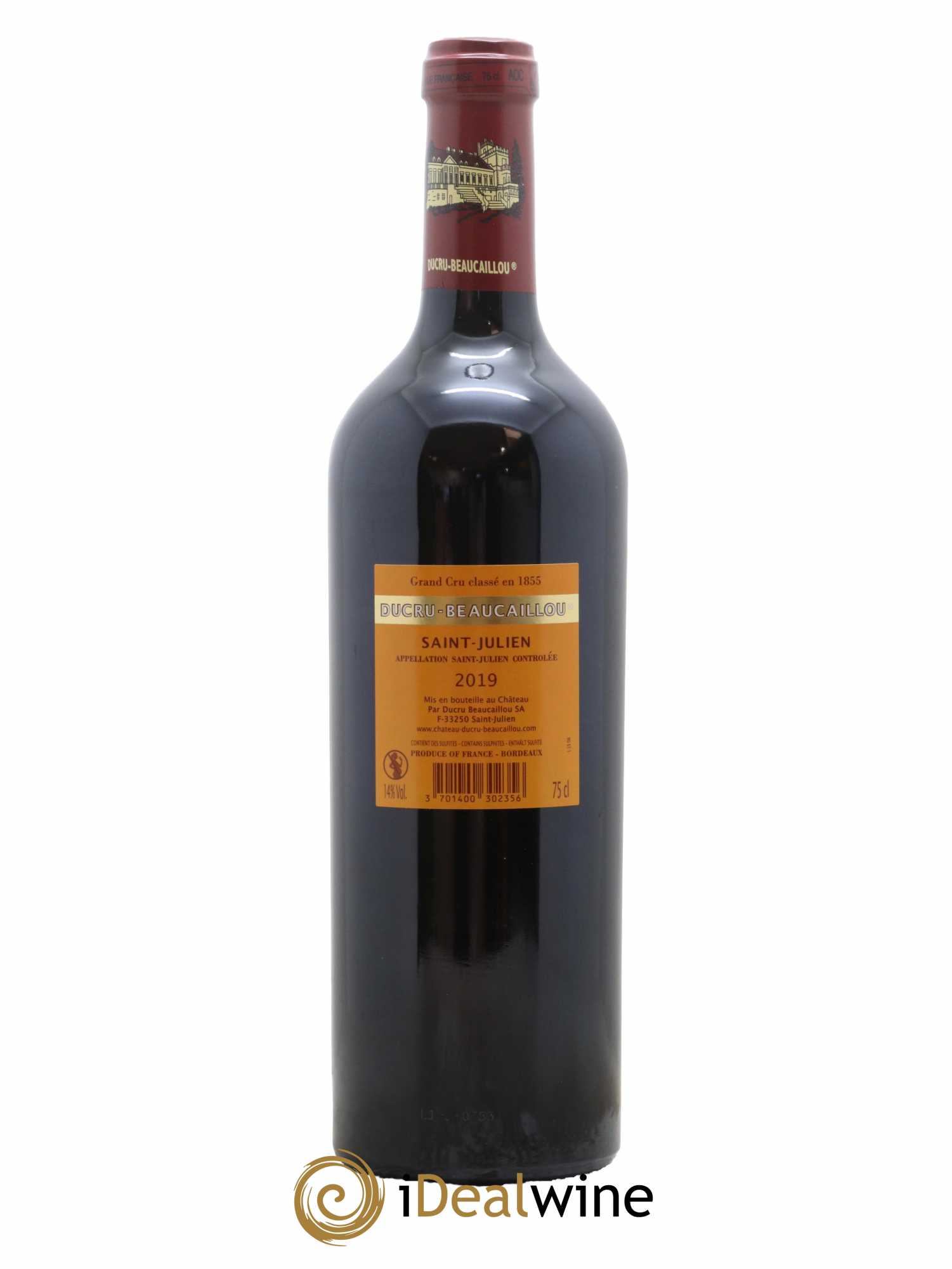 Château Ducru Beaucaillou 2ème Grand Cru Classé 2019 - Lot de 1 bouteille - 1
