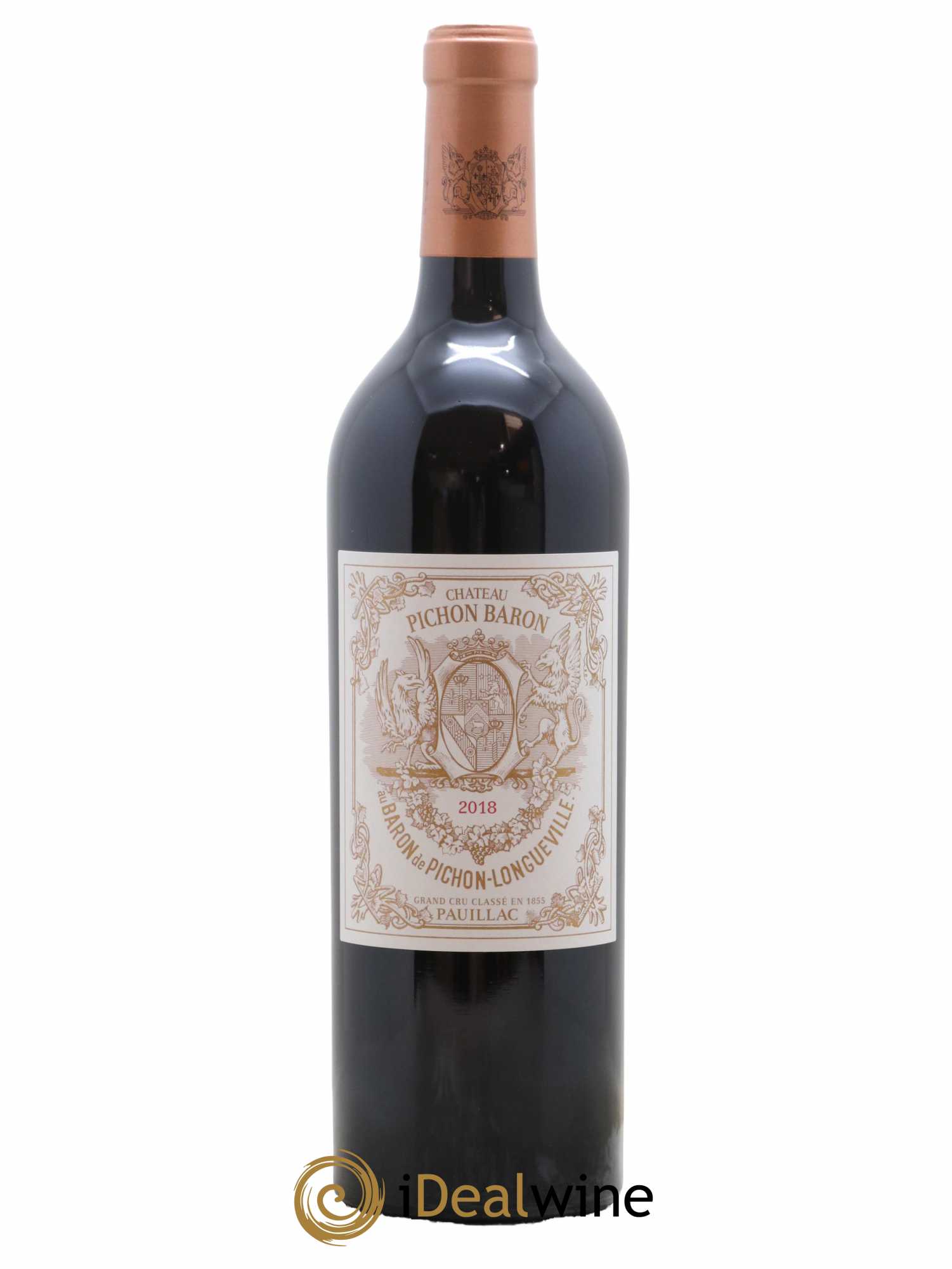 Pichon Longueville Baron 2ème Grand Cru Classé 2018 - Posten von 1 Flasche - 0