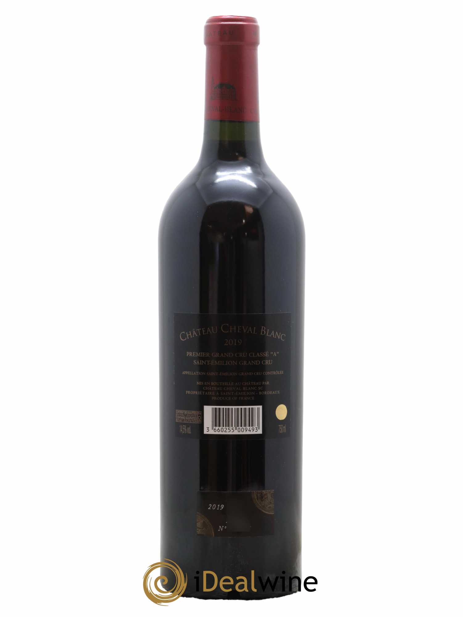 Château Cheval Blanc 1er Grand Cru Classé A 2019 - Lot de 1 bouteille - 1