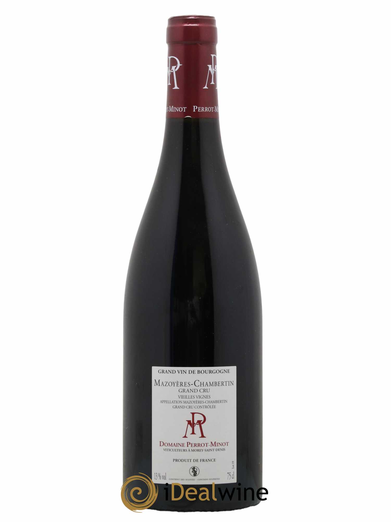 Mazoyères-Chambertin Grand Cru Vieilles Vignes Perrot-Minot 2020 - Lot de 1 bouteille - 1