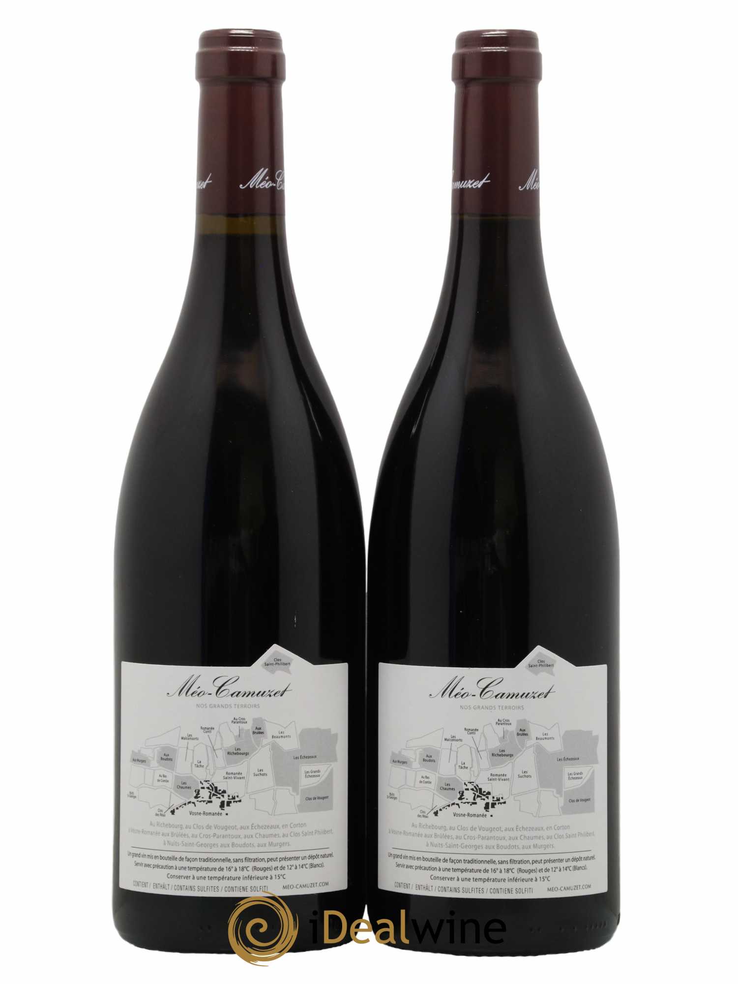 Clos de Vougeot Grand Cru Méo-Camuzet (Domaine)  2021 - Lot of 2 bottles - 1