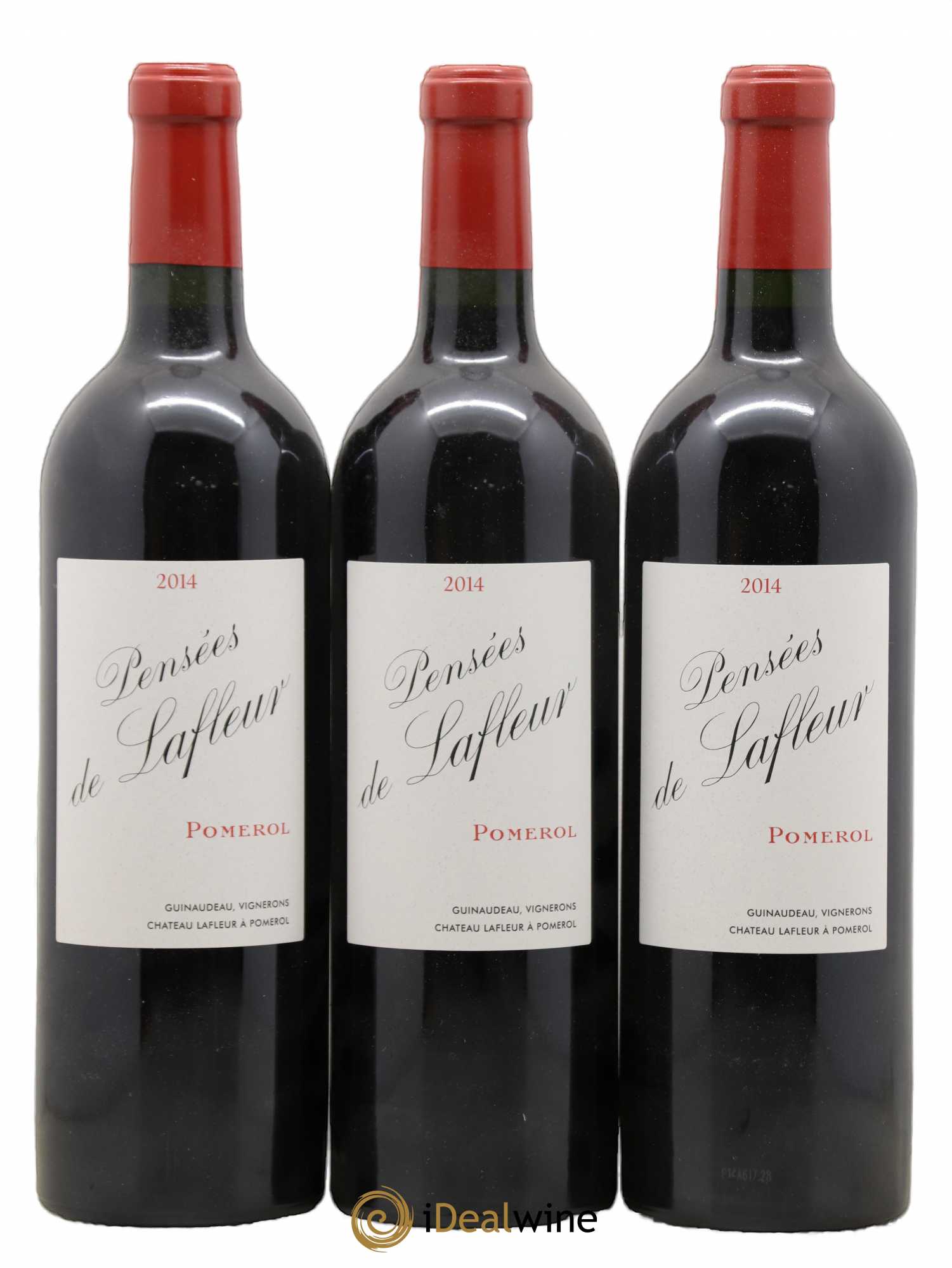 Pensées de Lafleur Second Vin 2014 - Lot de 3 bouteilles - 0