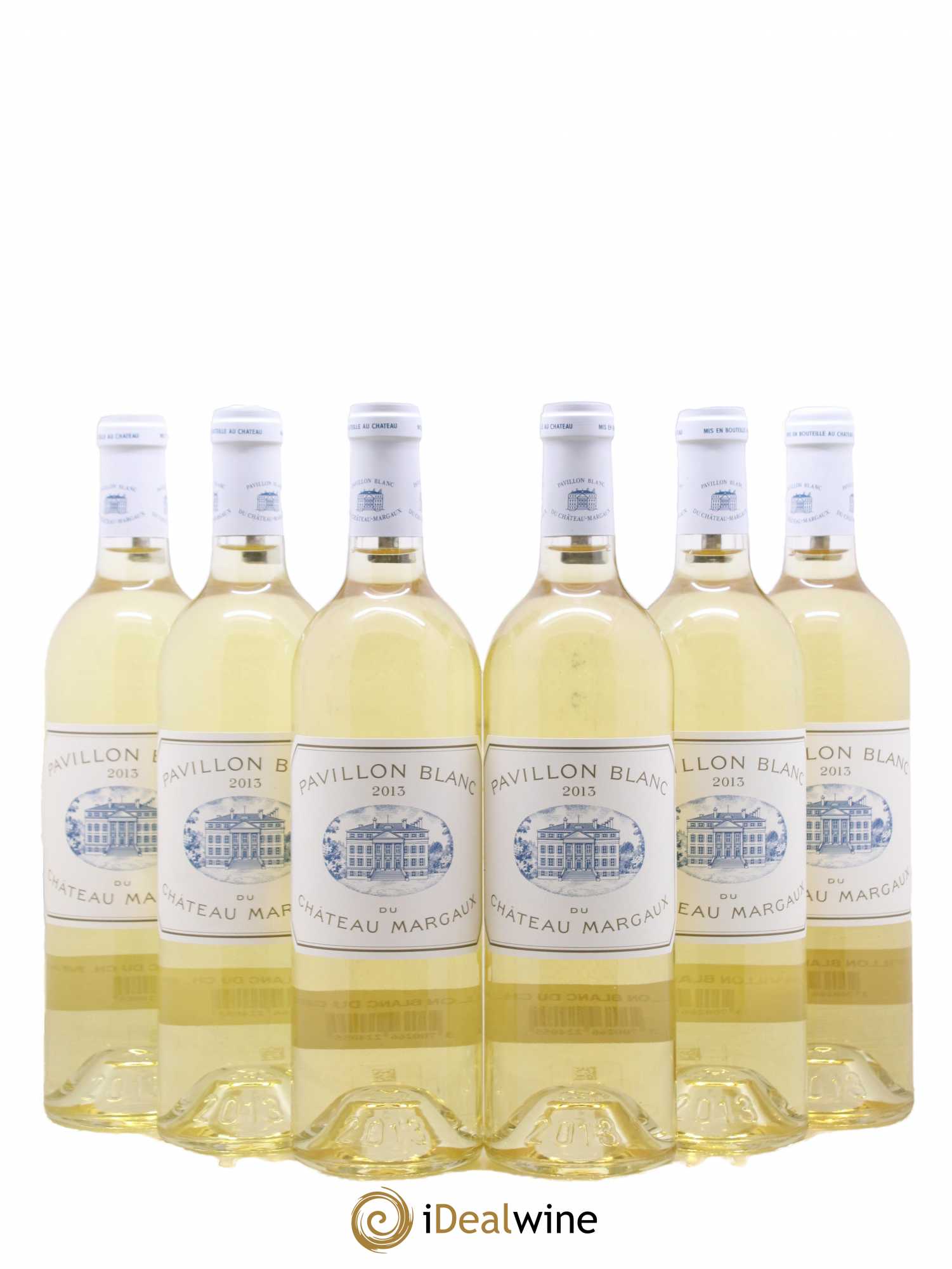 Pavillon Blanc du Château Margaux 2013 - Lot de 6 bouteilles - 0