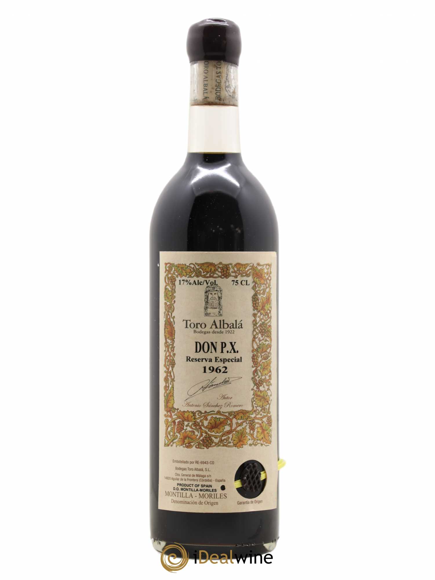 Montilla Moriles Toro Albala Don P.X Reserva Especial 1962 - Lot de 1 bouteille - 0