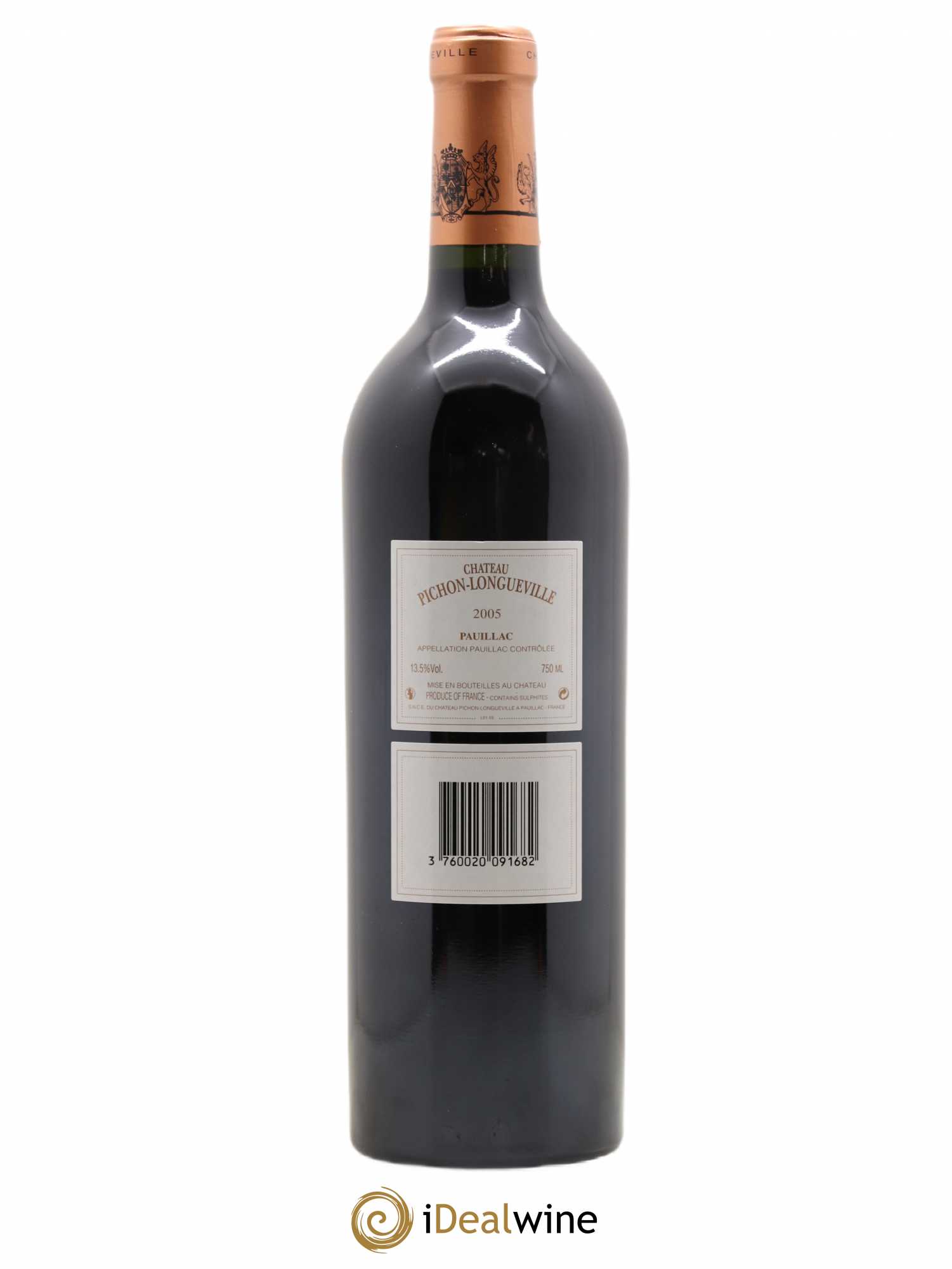 Pichon Longueville Baron 2ème Grand Cru Classé 2005 - Lot de 1 bouteille - 1