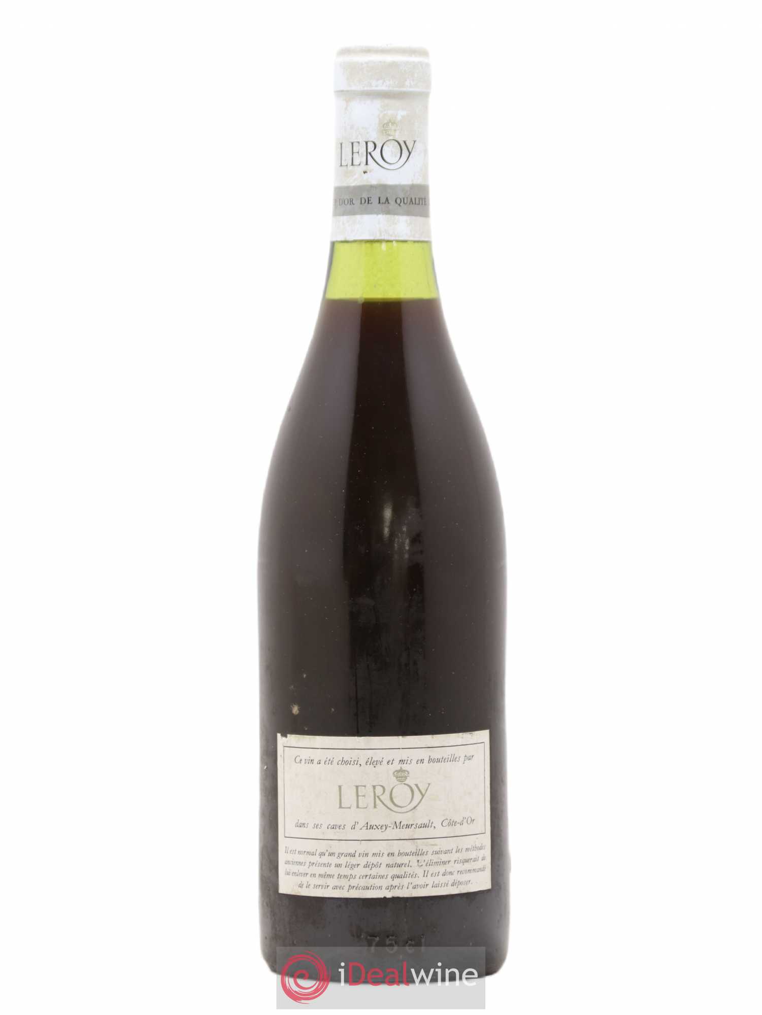 Bourgogne Leroy SA Leroy d'Auvenay 1971 - Posten von 1 Flasche - 1