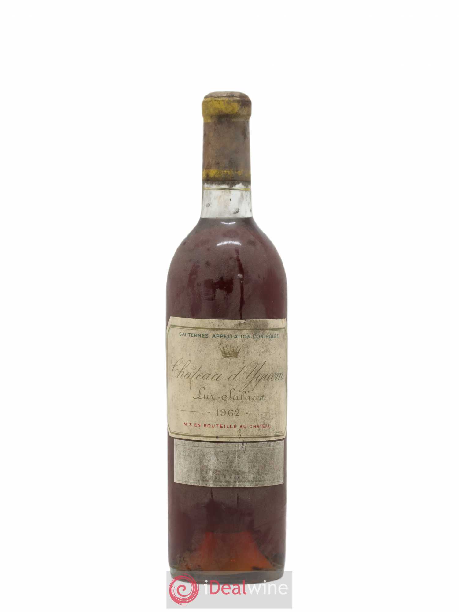 Château d' Yquem 1er Cru Classé Supérieur 1962 - Lotto di 1 bottiglia - 0