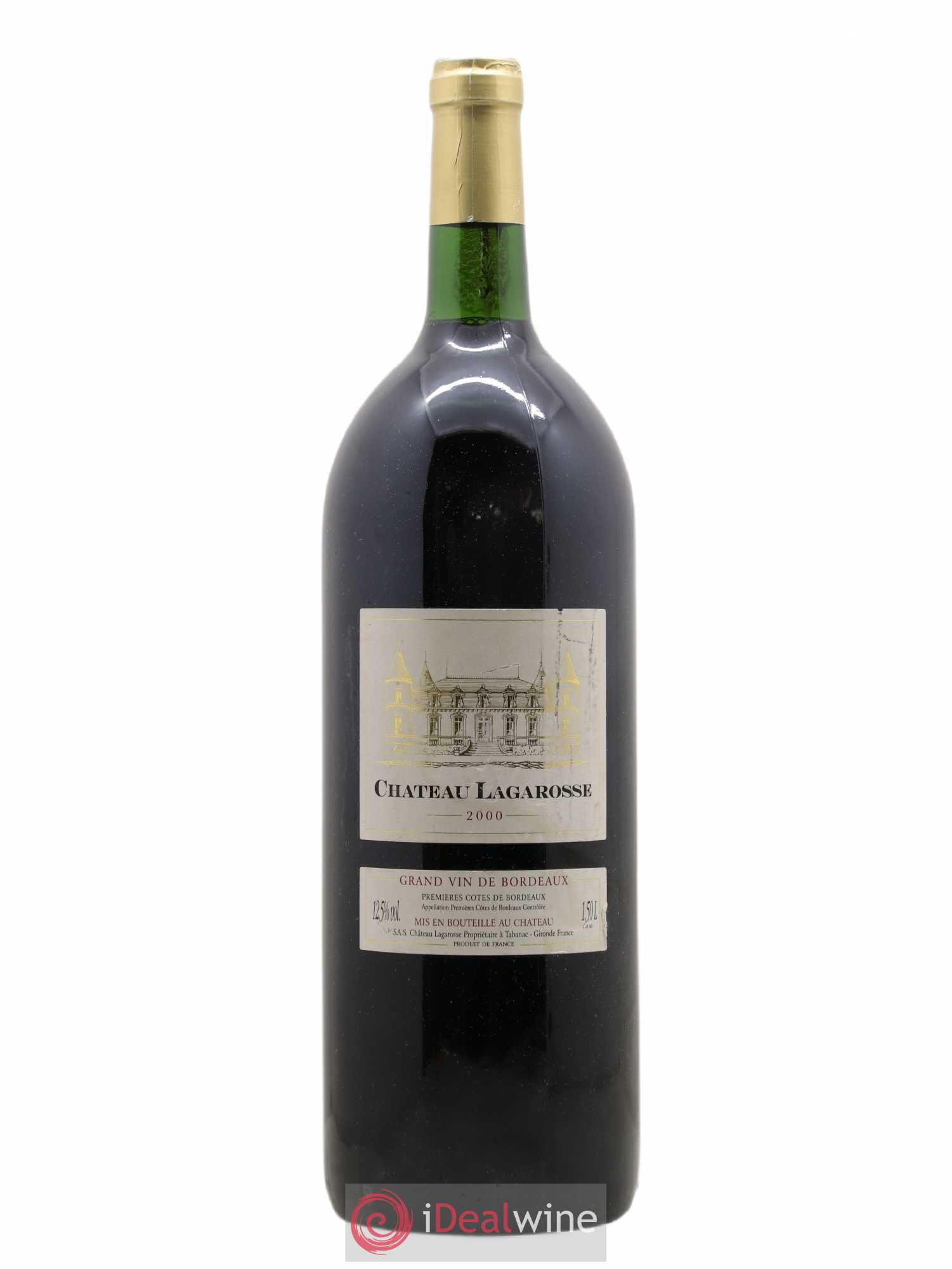 Premières Côtes de Bordeaux Château Lagarosse (sans prix de réserve) 2000 - Lot de 1 magnum - 0