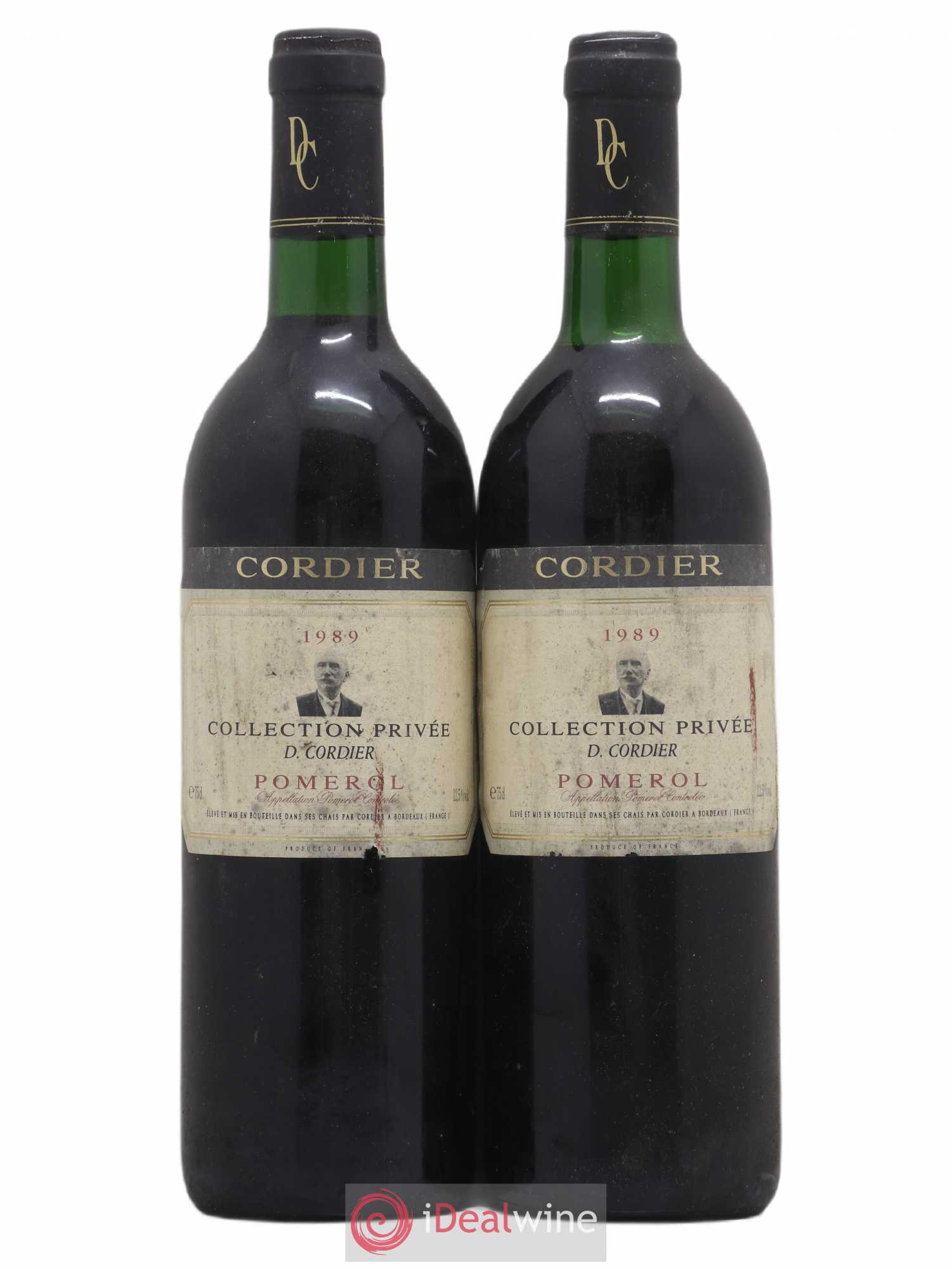 Pomerol Collection Privée Cordier (sans prix de réserve) 1989 - Posten von 2 Flaschen - 0