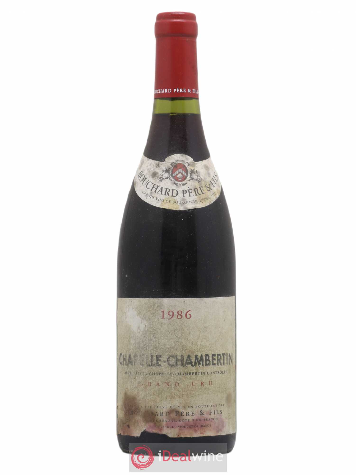 Chapelle-Chambertin Grand Cru Bouchard Père & Fils 1986 - Lot de 1 bouteille - 0