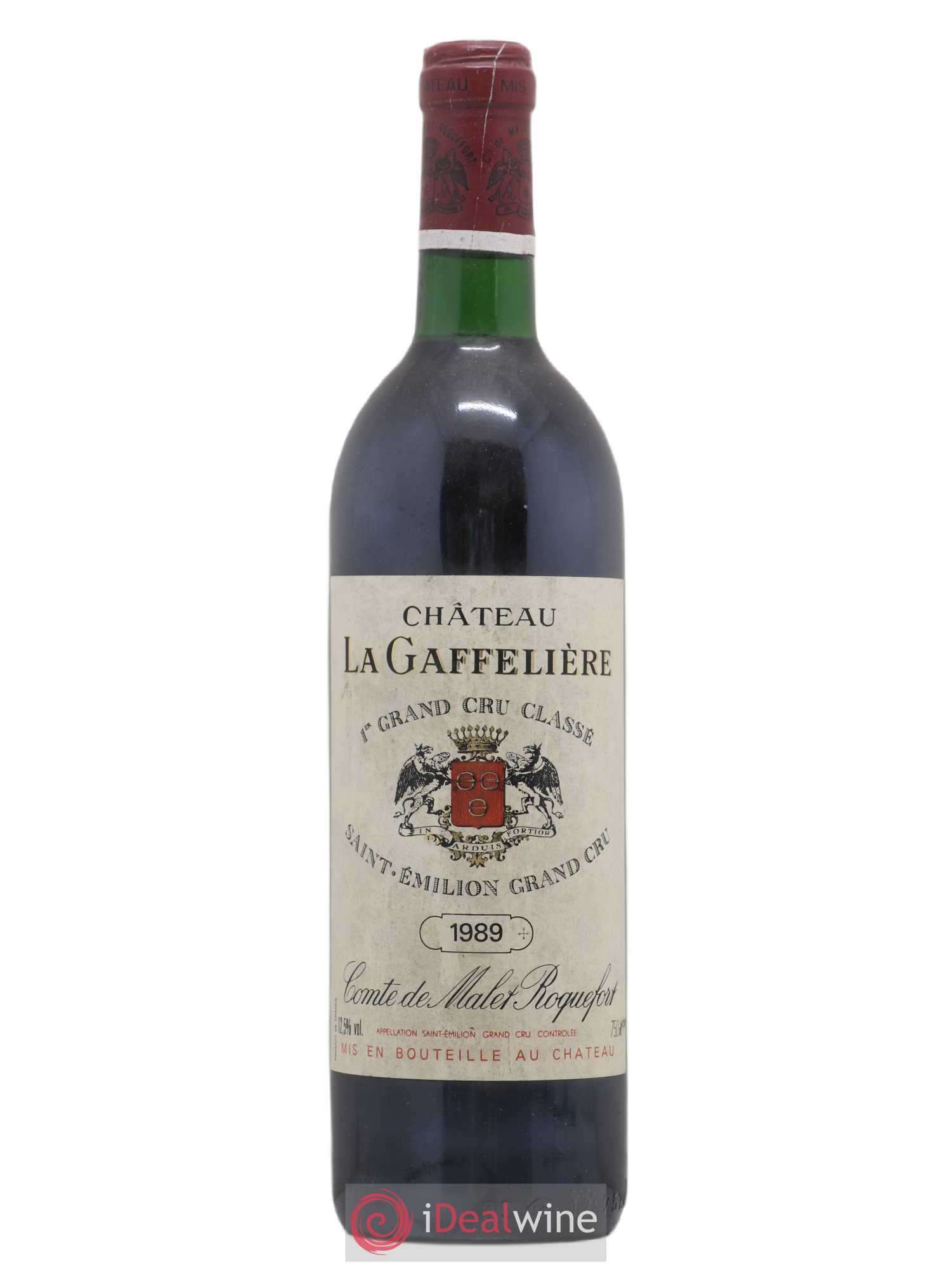 Château la Gaffelière 1er Grand Cru Classé B 1989 - Lot de 1 bouteille - 0