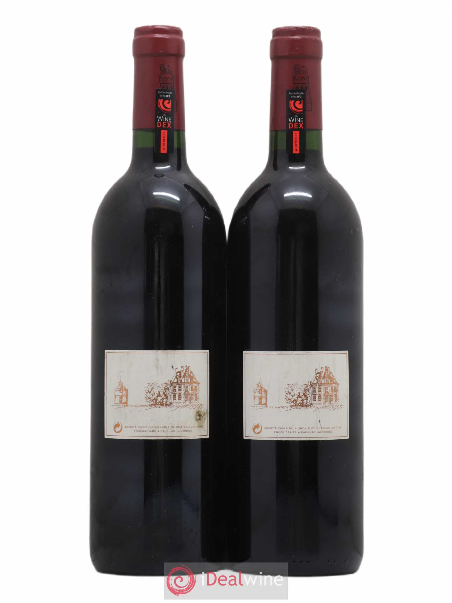 Château Latour 1er Grand Cru Classé 1995 - Lot de 2 bouteilles - 1