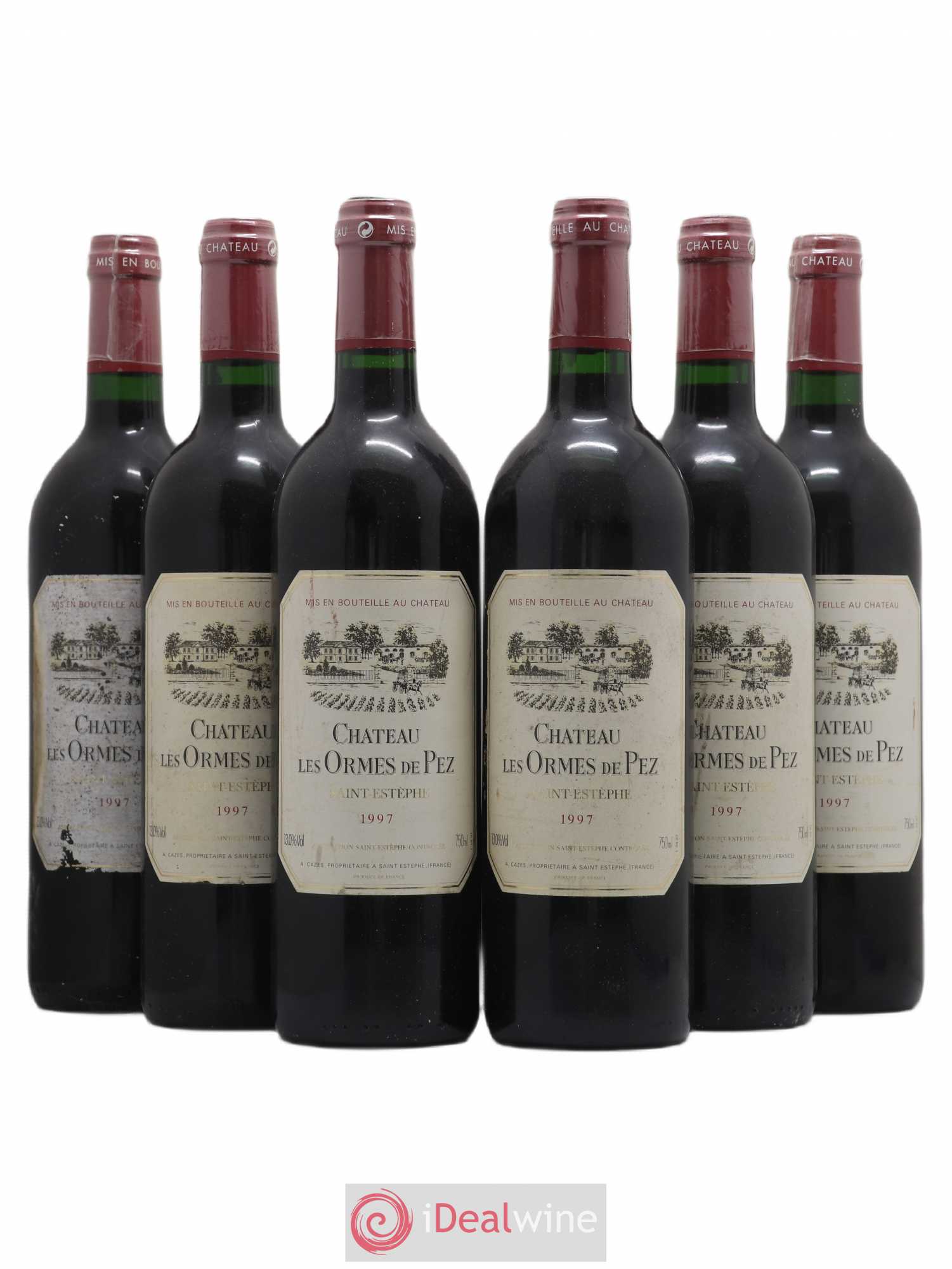 Château les Ormes de Pez 1997 - Lot de 6 bouteilles - 0