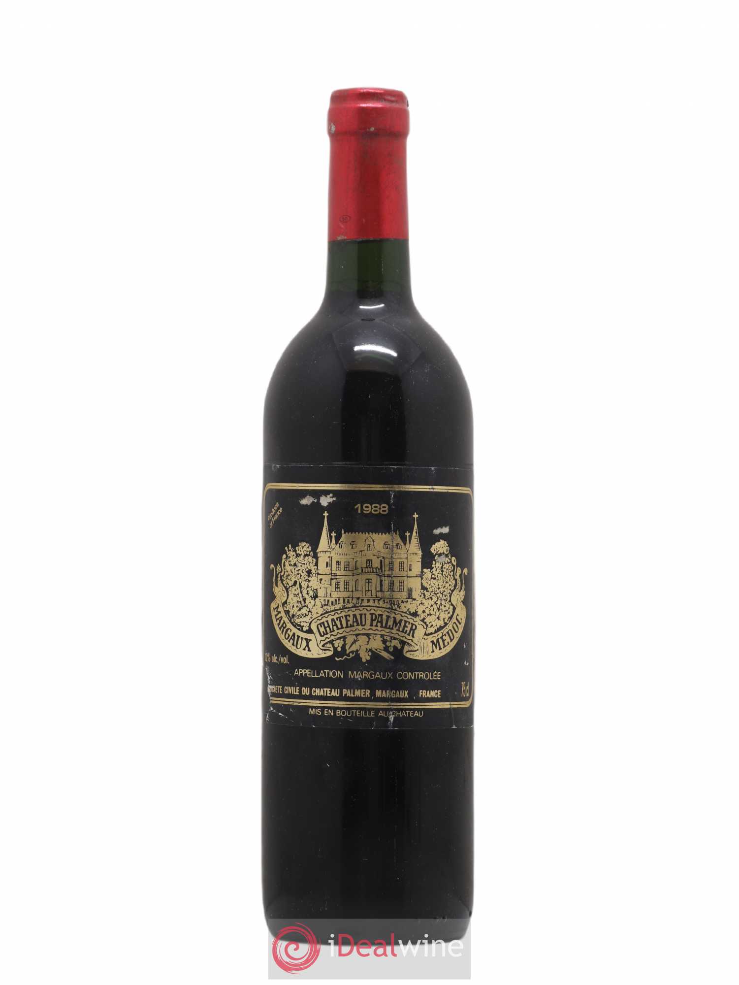 Château Palmer 3ème Grand Cru Classé 1988 - Lot de 1 bouteille - 0