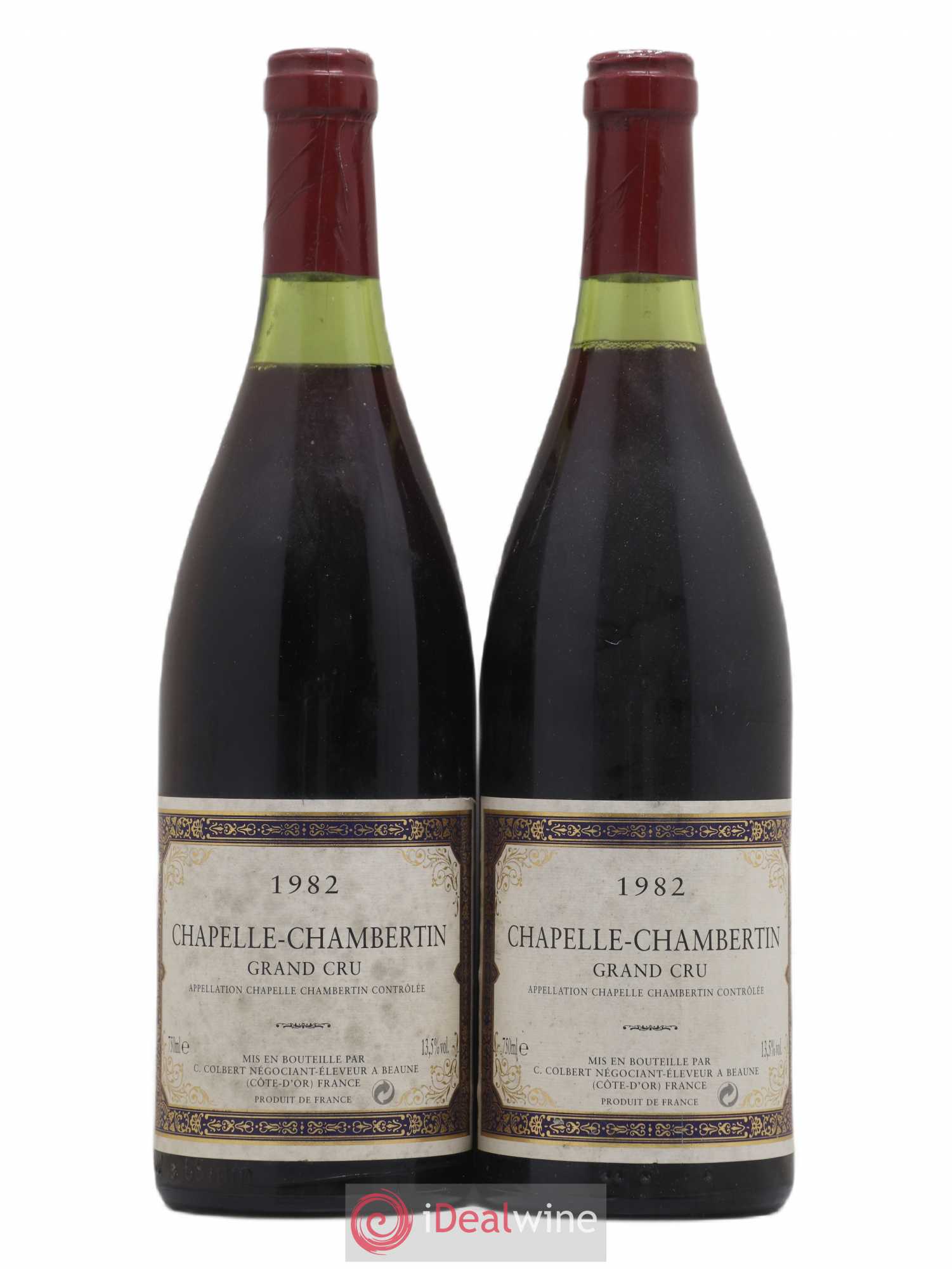 Chapelle-Chambertin Grand Cru Colbert 1982 - Lot de 2 bouteilles - 0
