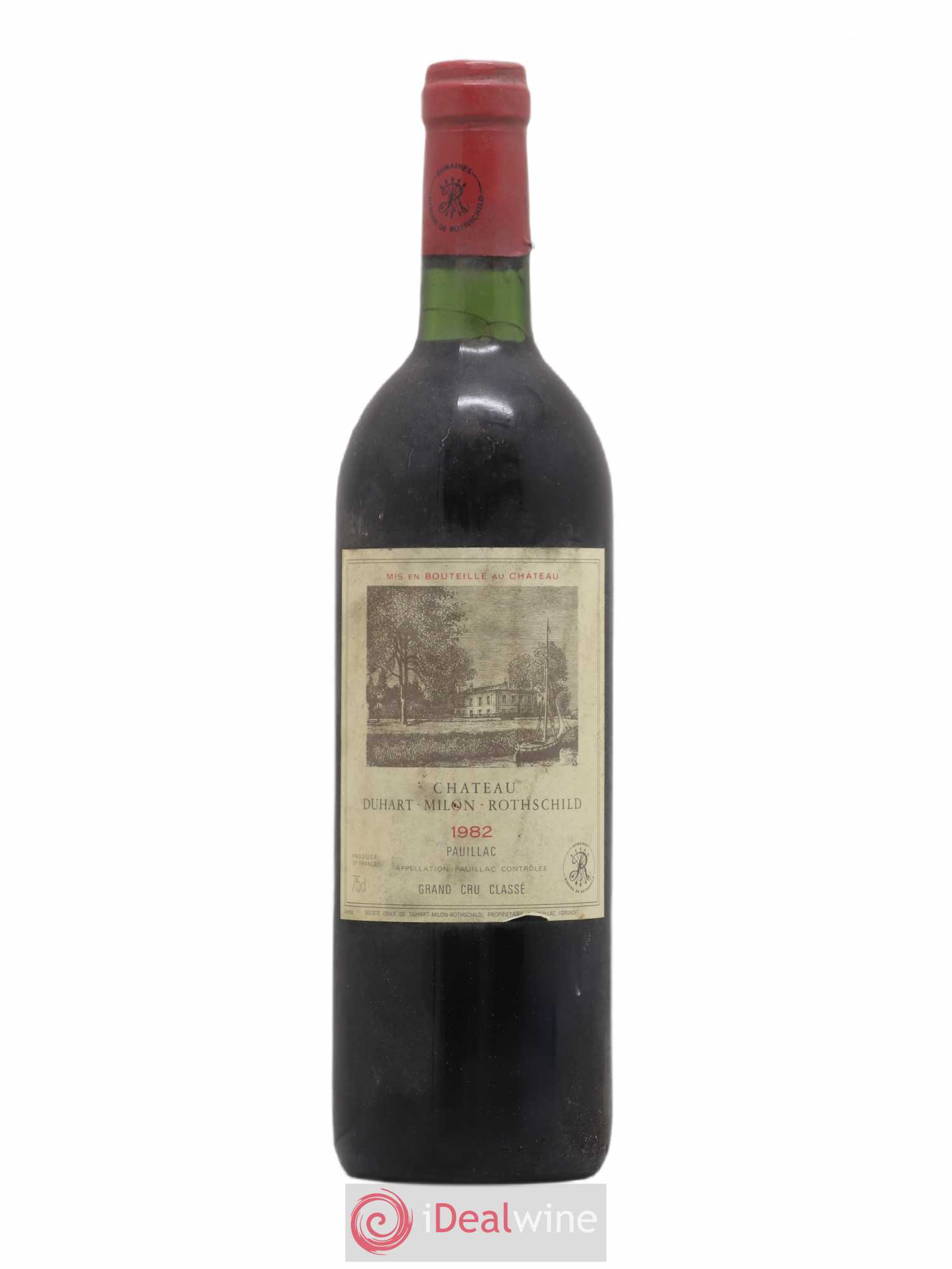 Château Duhart-Milon 4ème Grand Cru Classé 1982 - Lot de 1 bouteille - 0
