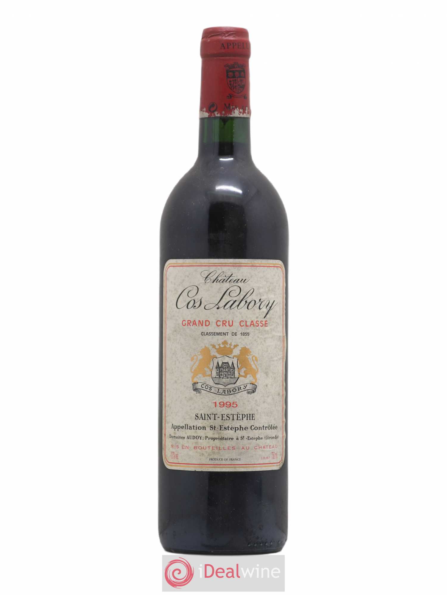 Château Cos Labory 5ème Grand Cru Classé 1995 - Lot de 1 bouteille - 0