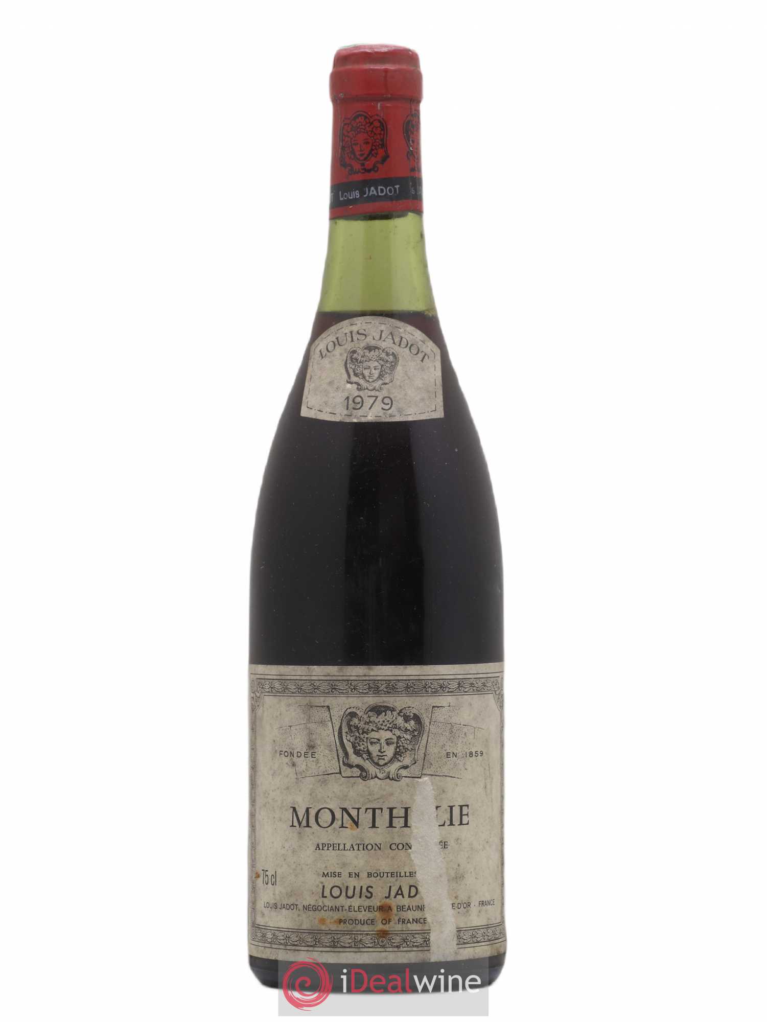 Monthélie Louis Jadot 1979 - Lot de 1 bouteille - 0