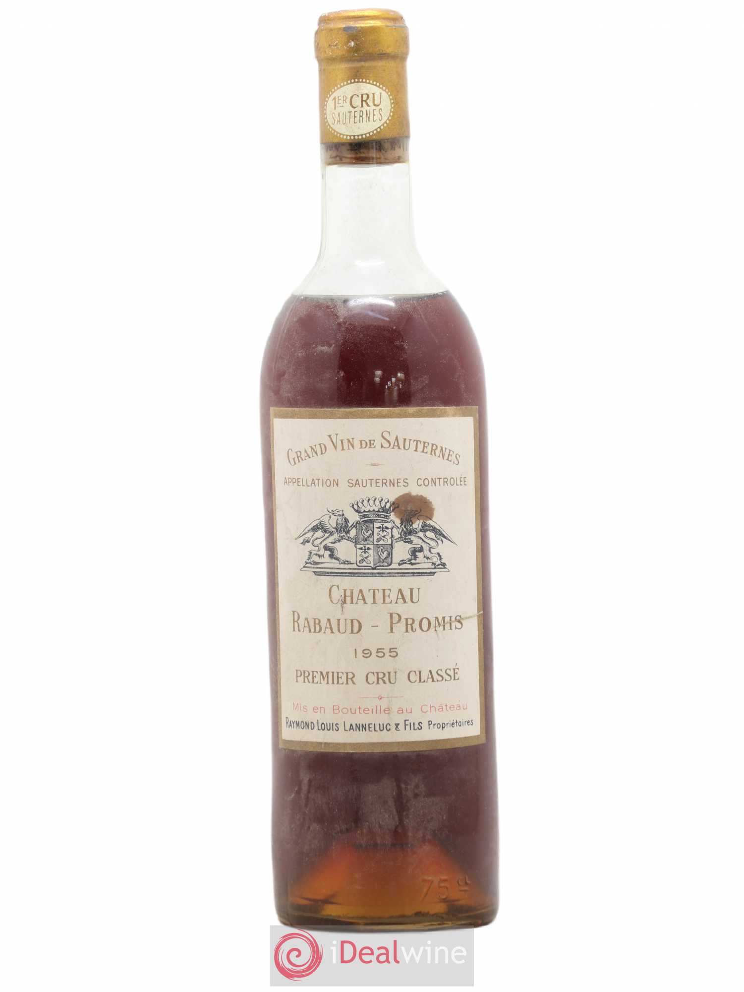 Château Rabaud Promis 1er Grand Cru Classé 1955 - Posten von 1 Flasche - 0