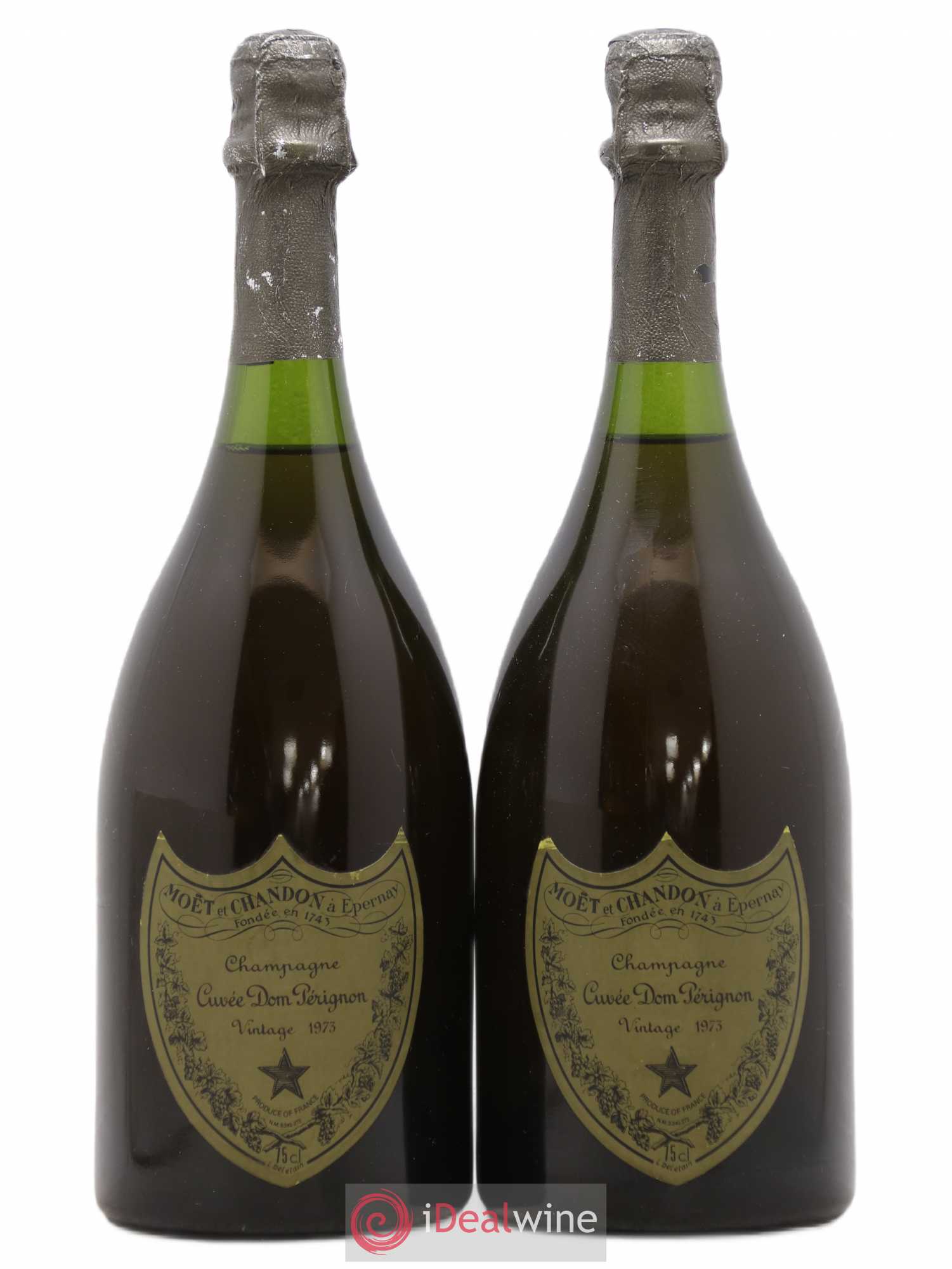 Brut Dom Pérignon 1973 - Lot de 2 bouteilles - 0