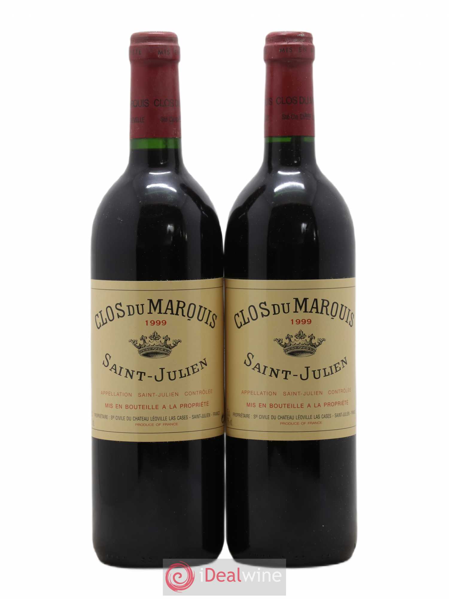 Clos du Marquis 1999 - Lot de 2 bouteilles - 0