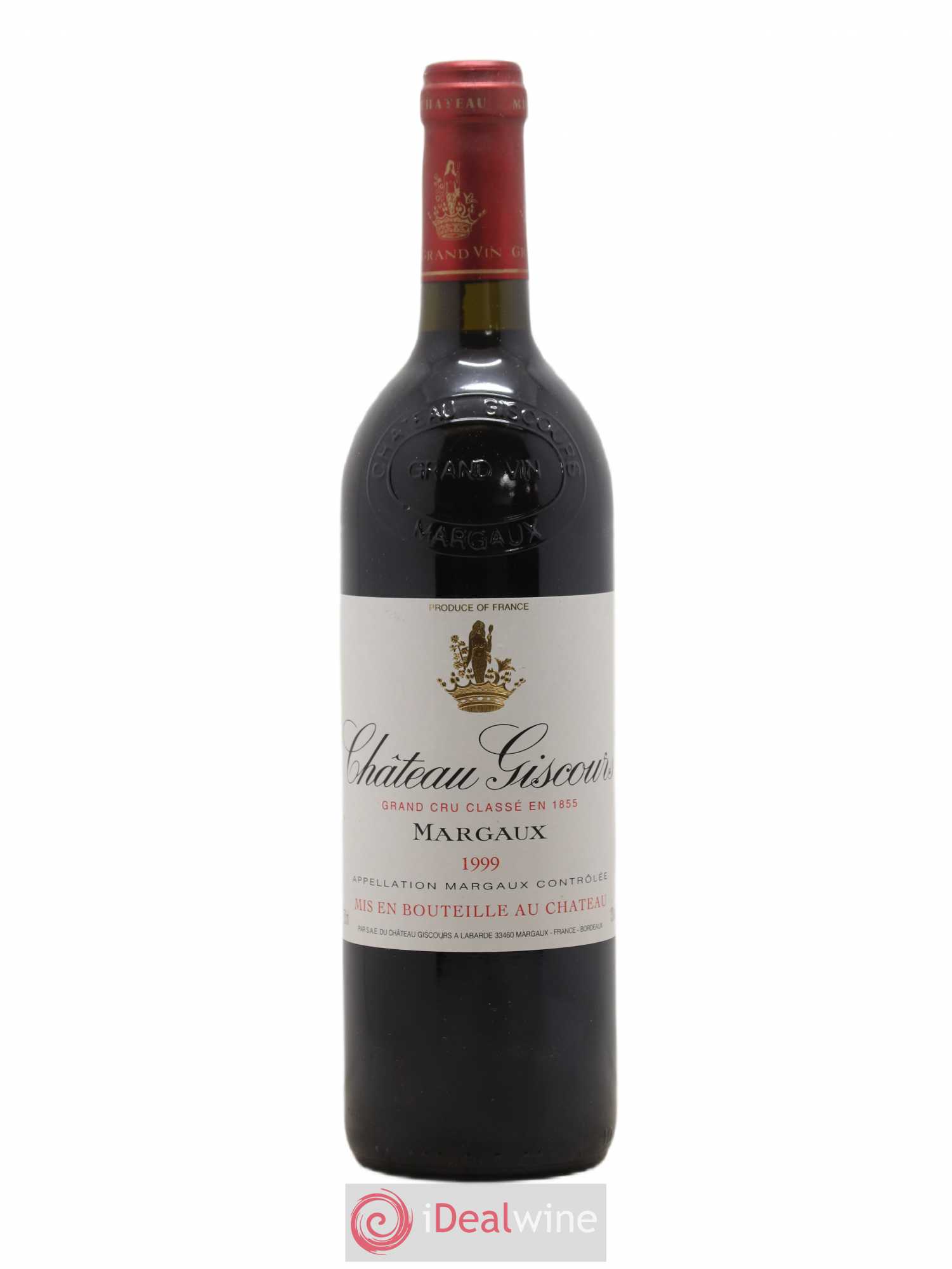 Château Giscours 3ème Grand Cru Classé 1999 - Lot de 1 bouteille - 0