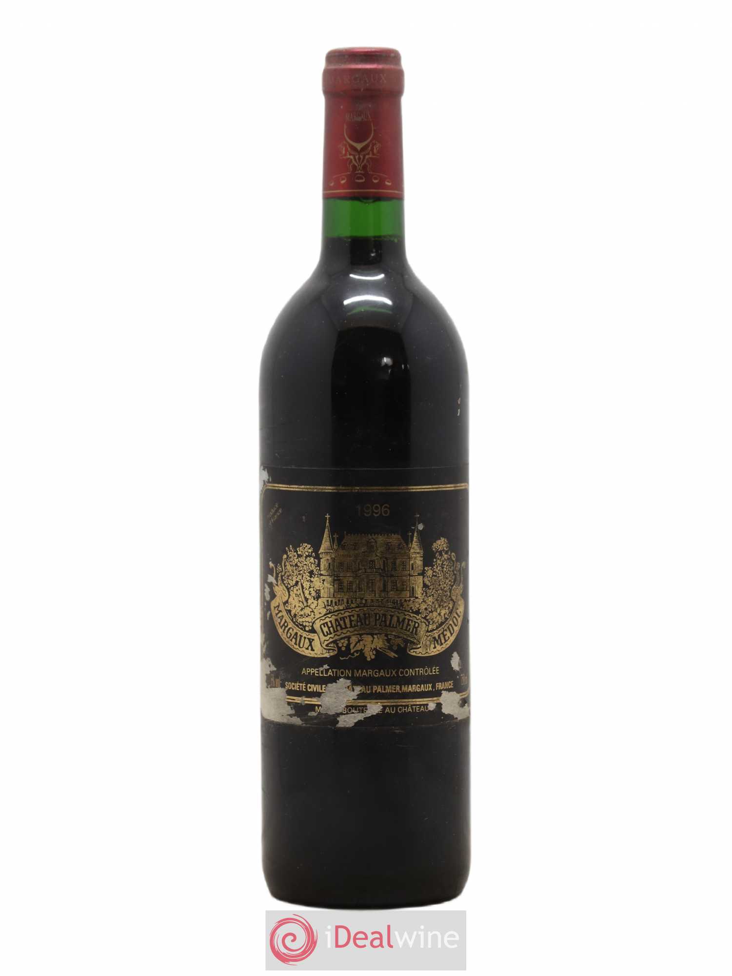 Château Palmer 3ème Grand Cru Classé 1996 - Lot de 1 bouteille - 0