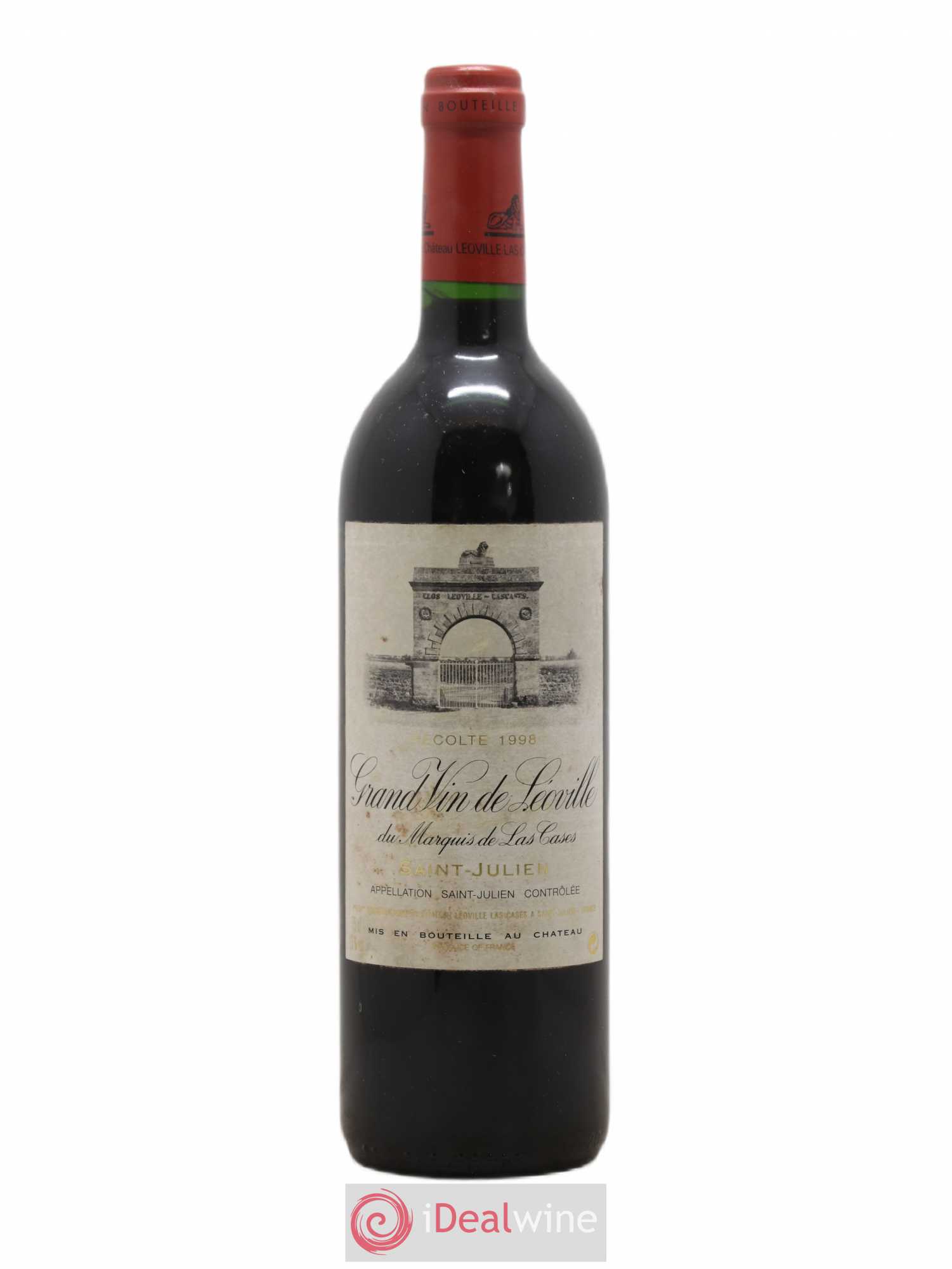 Château Léoville Las Cases 2ème Grand Cru Classé 1998 - Lot de 1 bouteille - 0