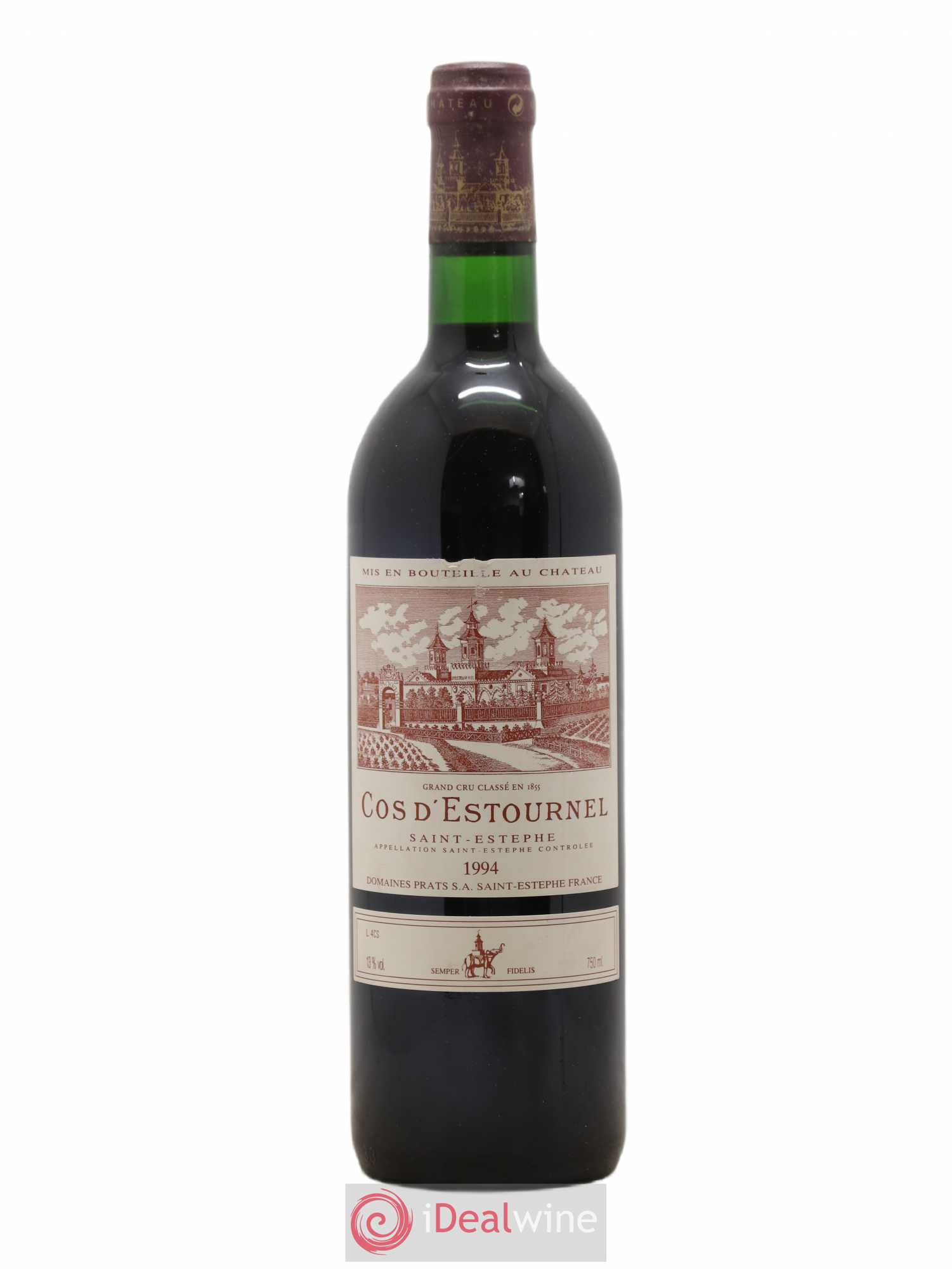 Cos d'Estournel 2ème Grand Cru Classé 1994 - Lot de 1 bouteille - 0