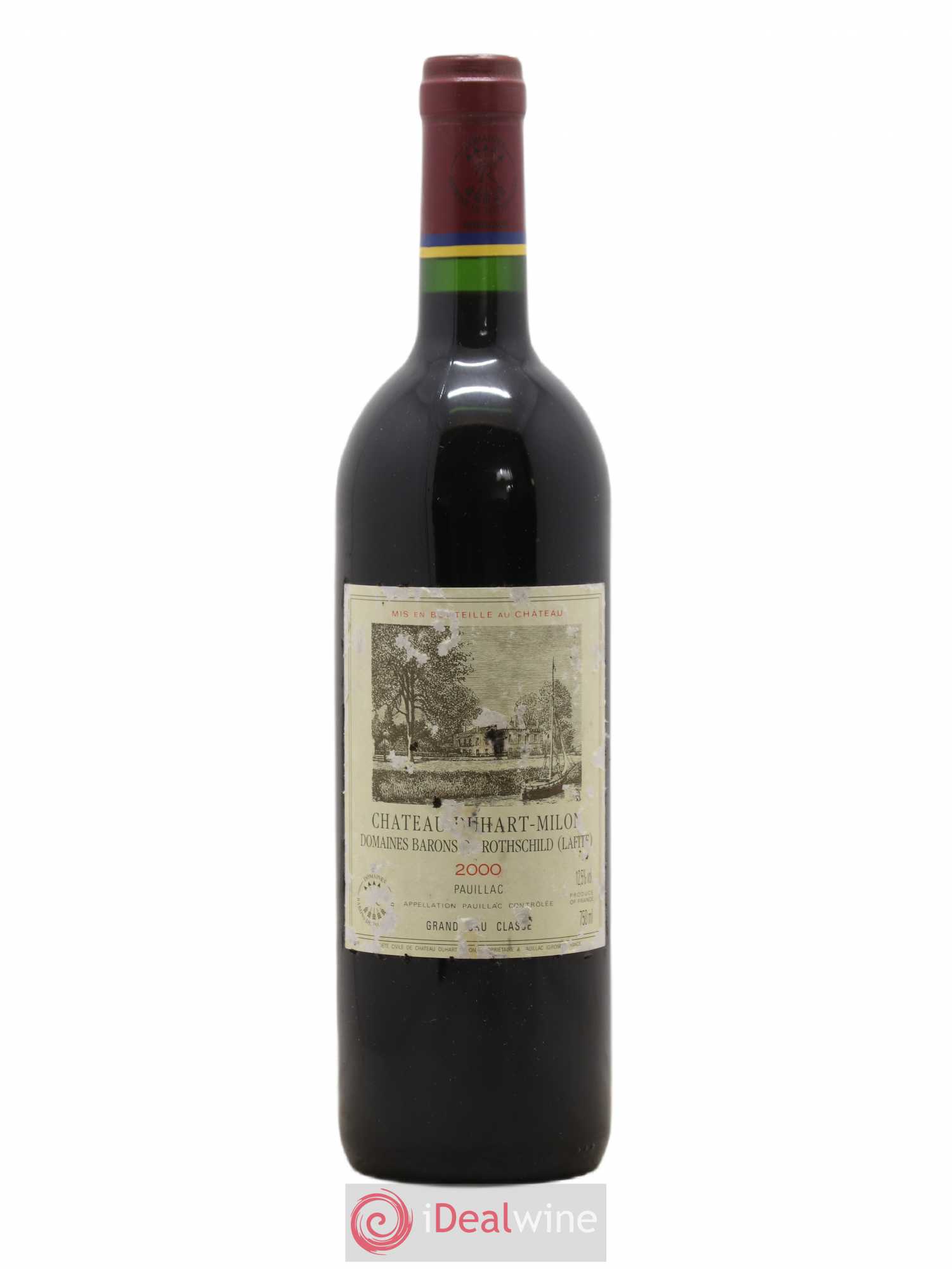 Château Duhart-Milon 4ème Grand Cru Classé 2000 - Lot de 1 bouteille - 0