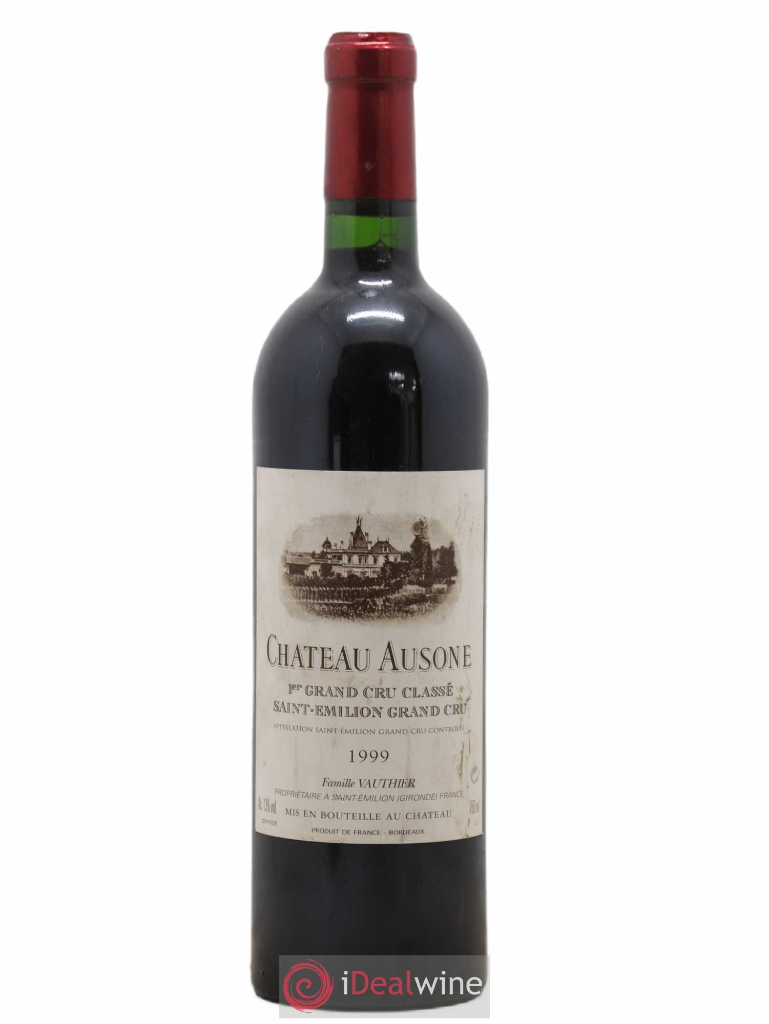 Château Ausone 1er Grand Cru Classé A 1999 - Lot de 1 bouteille - 0