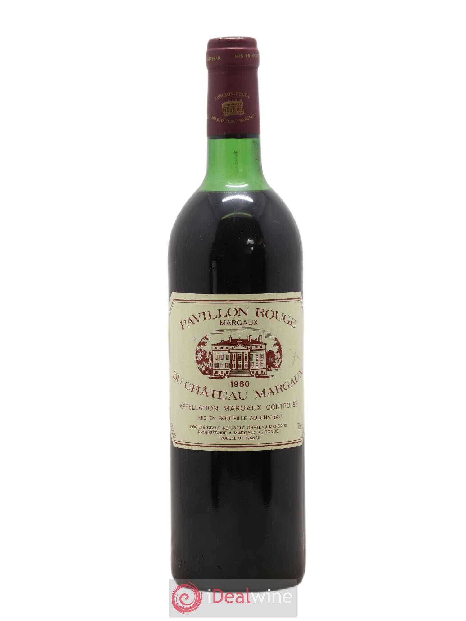 Pavillon Rouge du Château Margaux Second Vin 1980 - Lot de 1 bouteille - 0