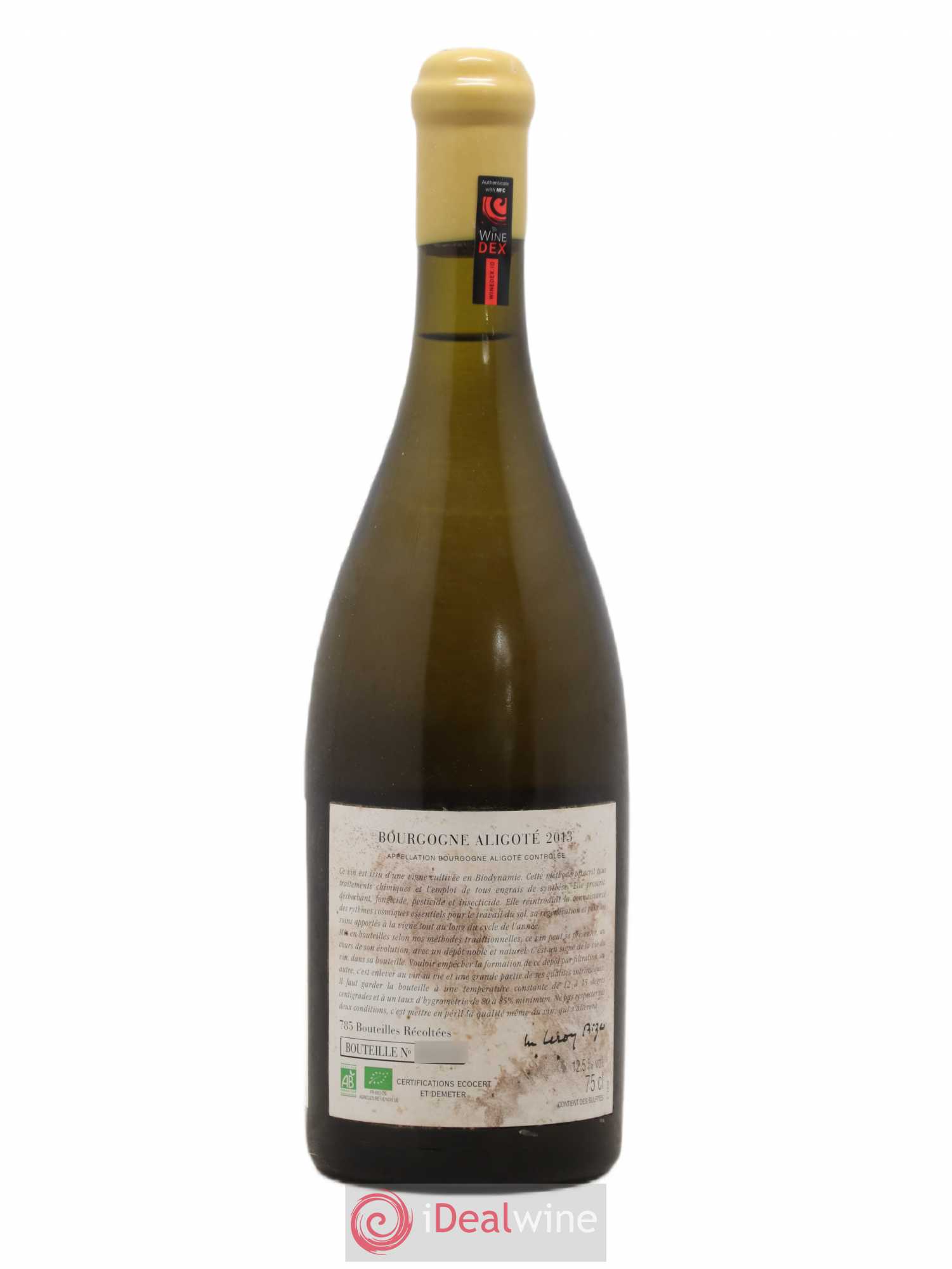 Bourgogne Aligoté Sous Chatelet d'Auvenay (Domaine) 2013 - Lot de 1 bouteille - 1