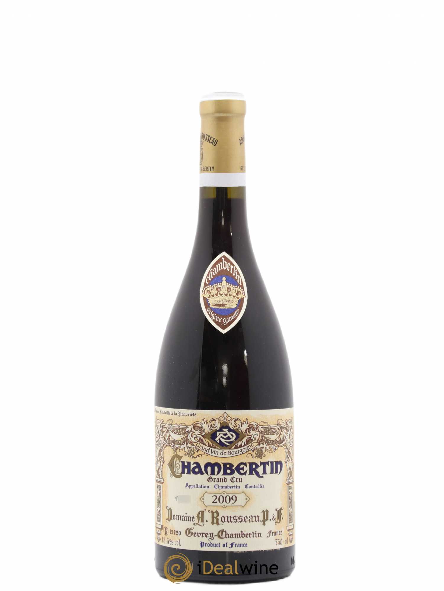 Chambertin Grand Cru Armand Rousseau (Domaine) 2009 - Lot de 1 bouteille - 0