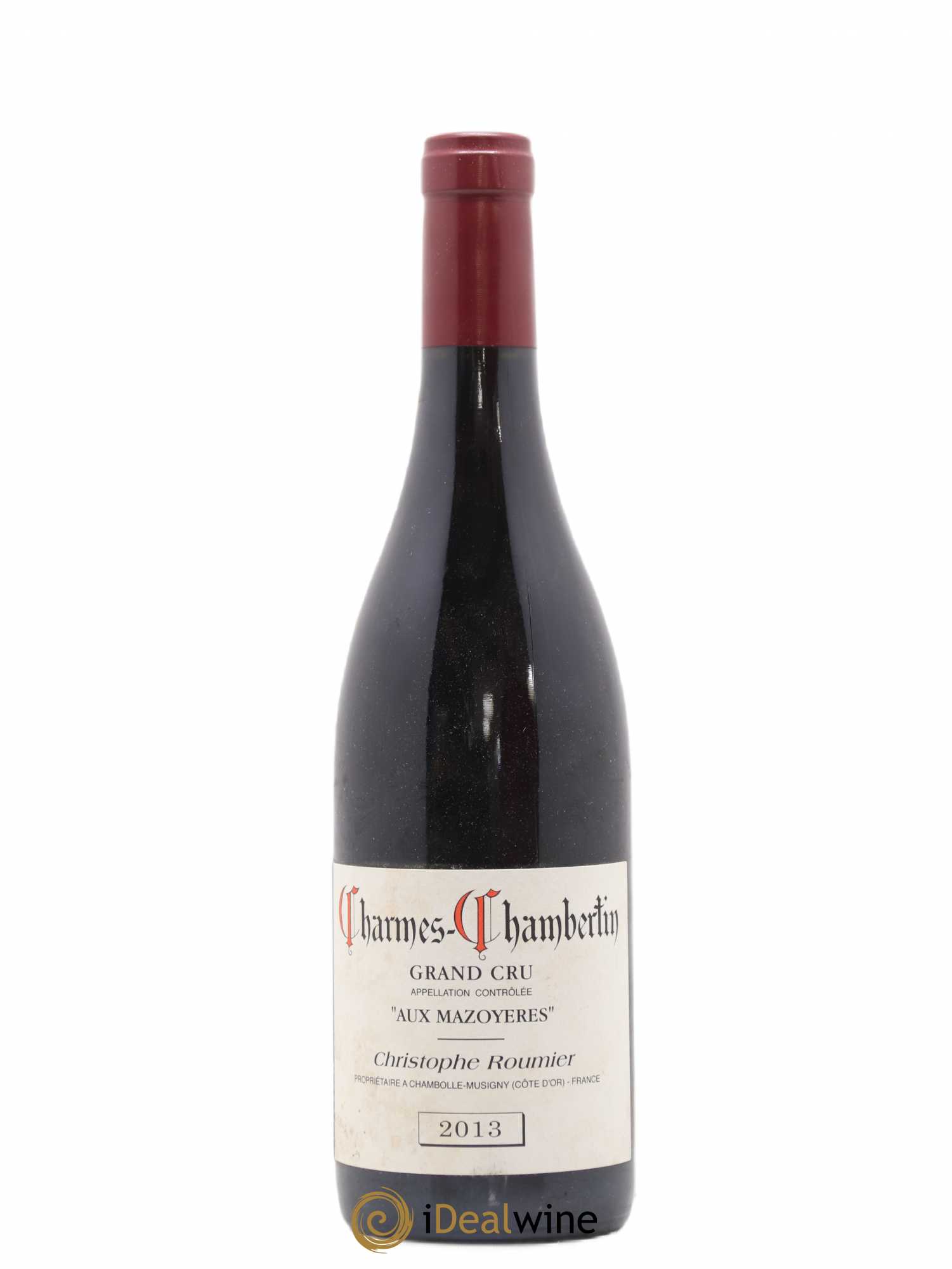 Charmes-Chambertin Grand Cru Aux Mazoyères Christophe Roumier 2013 - Lot de 1 bouteille - 0