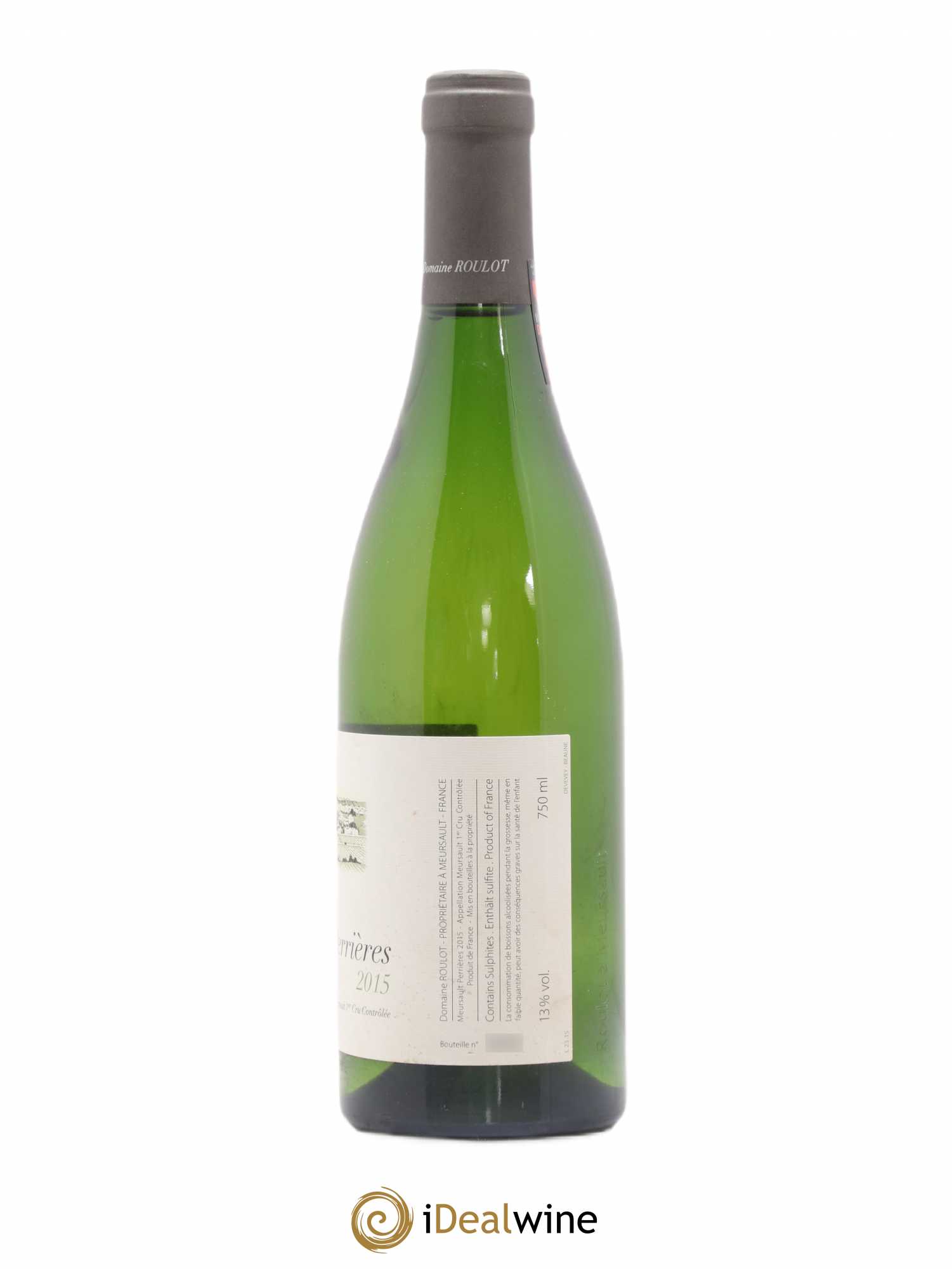 Meursault 1er Cru Perrières Roulot (Domaine) 2015 - Lot de 1 bouteille - 1