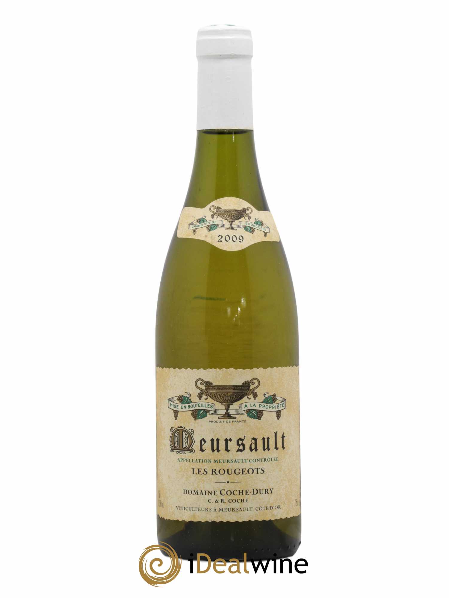 Meursault Les Rougeots Coche Dury (Domaine) 2009 - Lot de 1 bouteille - 0