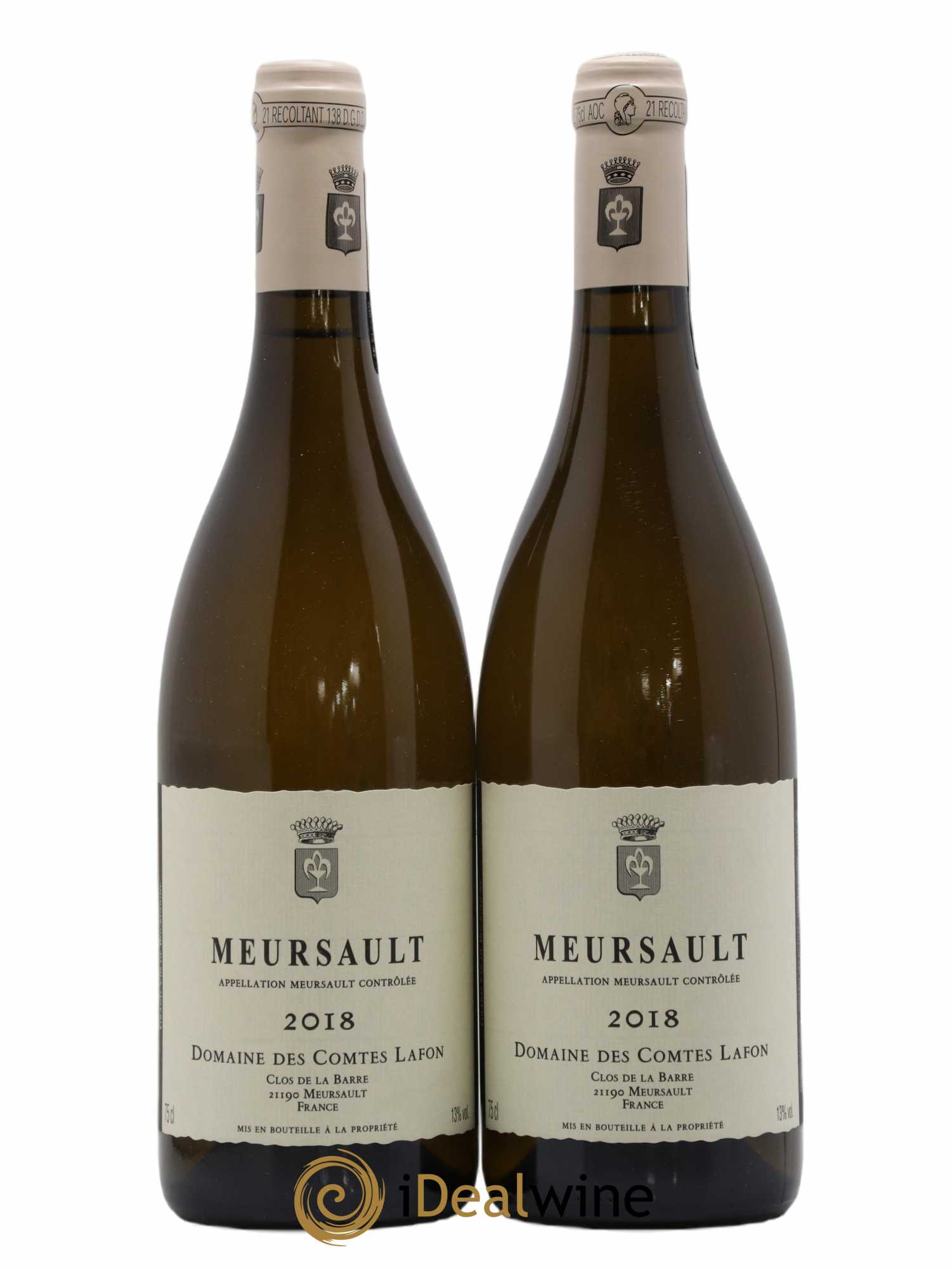 Meursault Comtes Lafon (Domaine des) 2018 - Lot de 2 bouteilles - 0