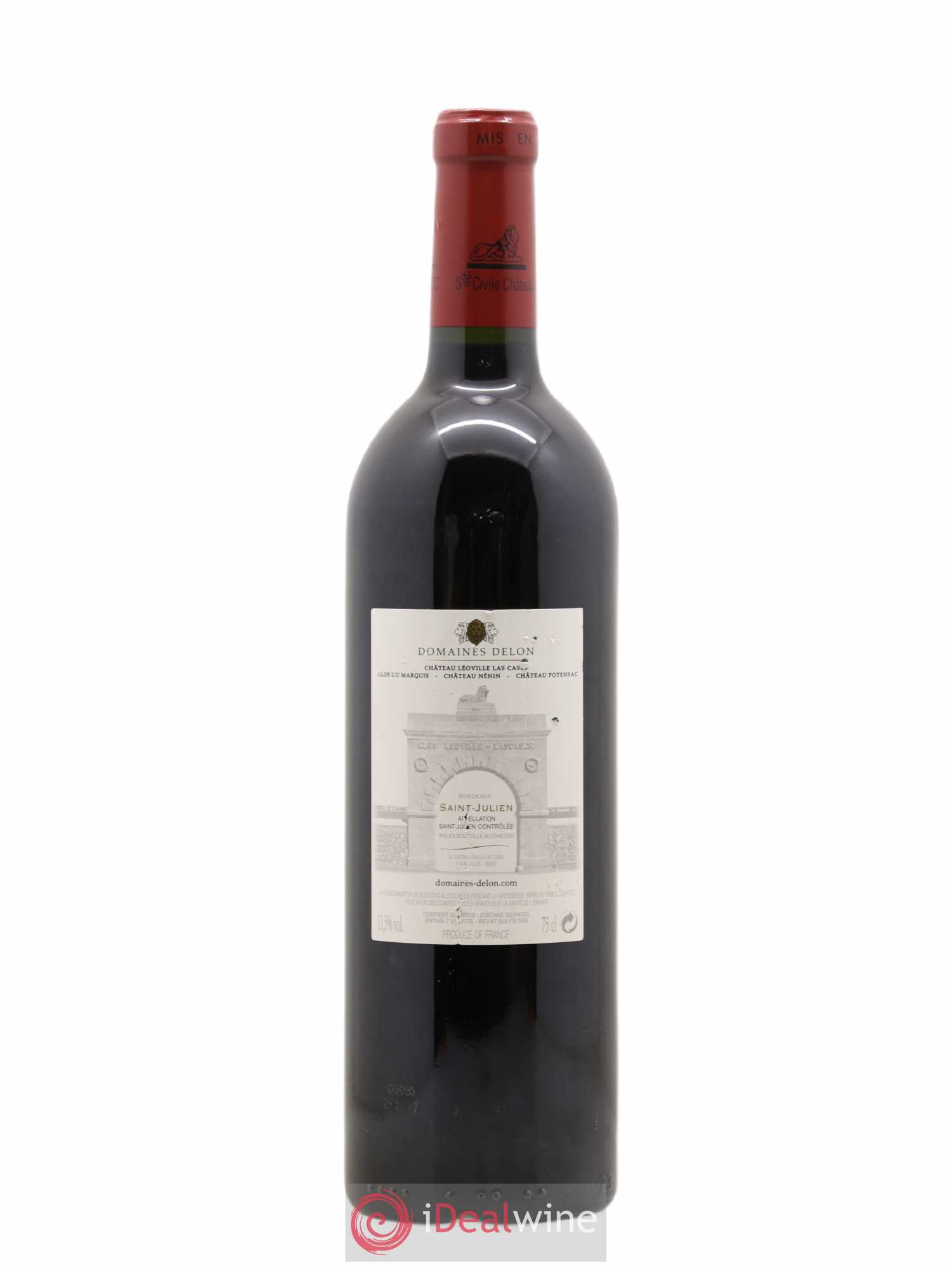 Château Léoville Las Cases 2ème Grand Cru Classé 2015 - Lot de 1 bouteille - 1