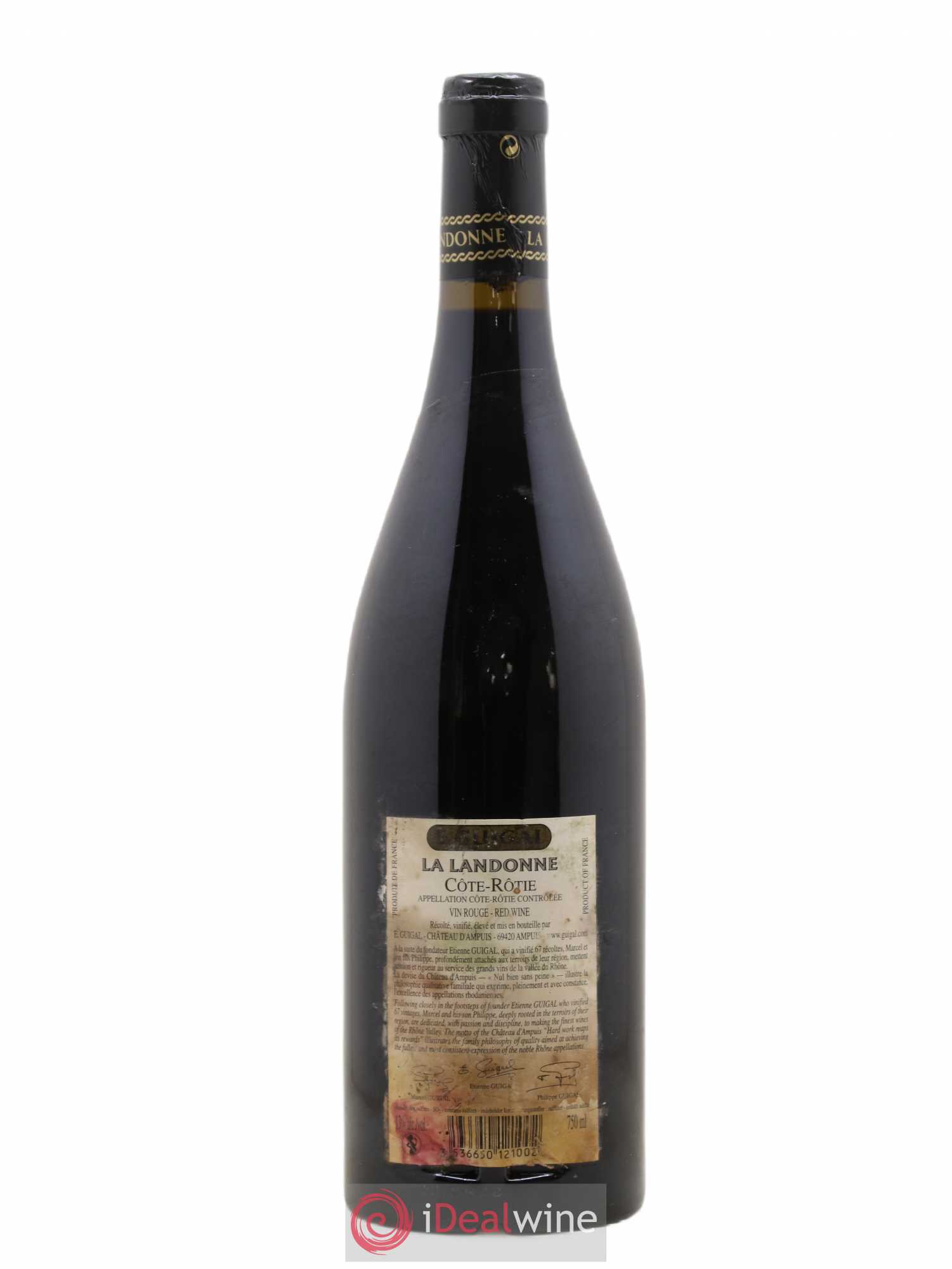 Côte-Rôtie La Landonne Guigal 2005 - Lot de 1 bouteille - 1
