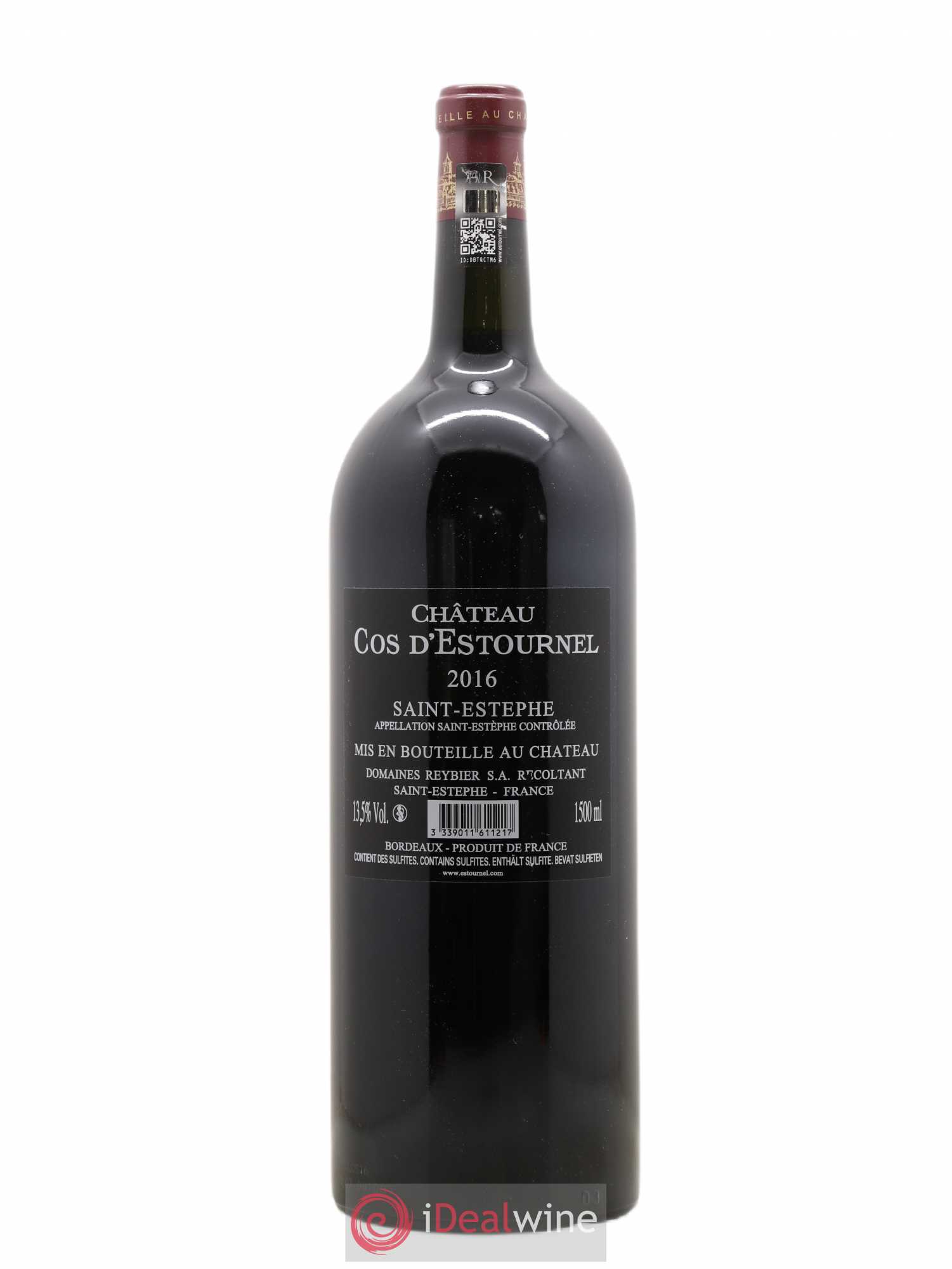 Cos d'Estournel 2ème Grand Cru Classé 2016 - Lot de 1 magnum - 1