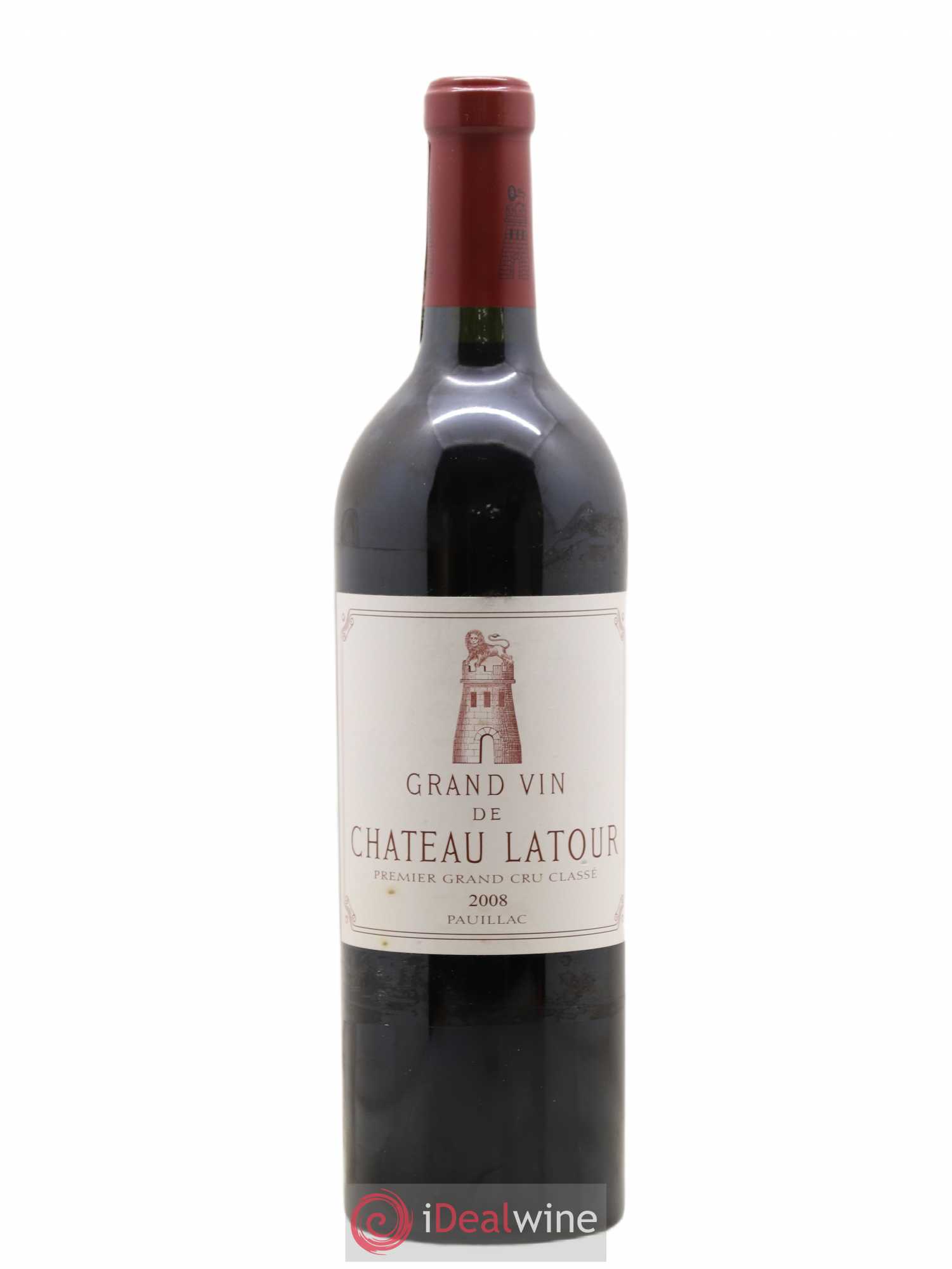 Château Latour 1er Grand Cru Classé 2008 - Lot de 1 bouteille - 0