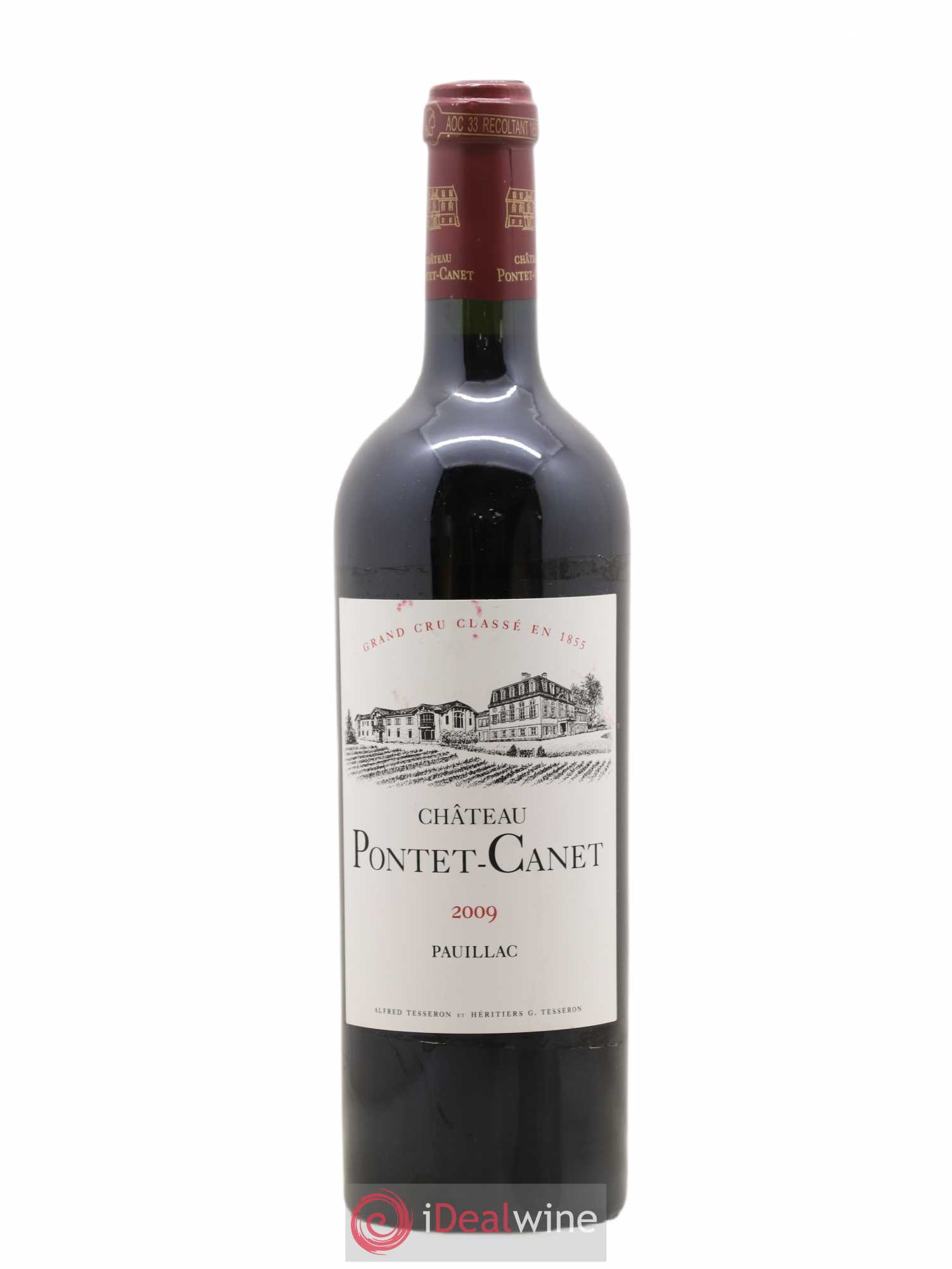 Château Pontet Canet 5ème Grand Cru Classé 2009 - Lot de 1 bouteille - 0