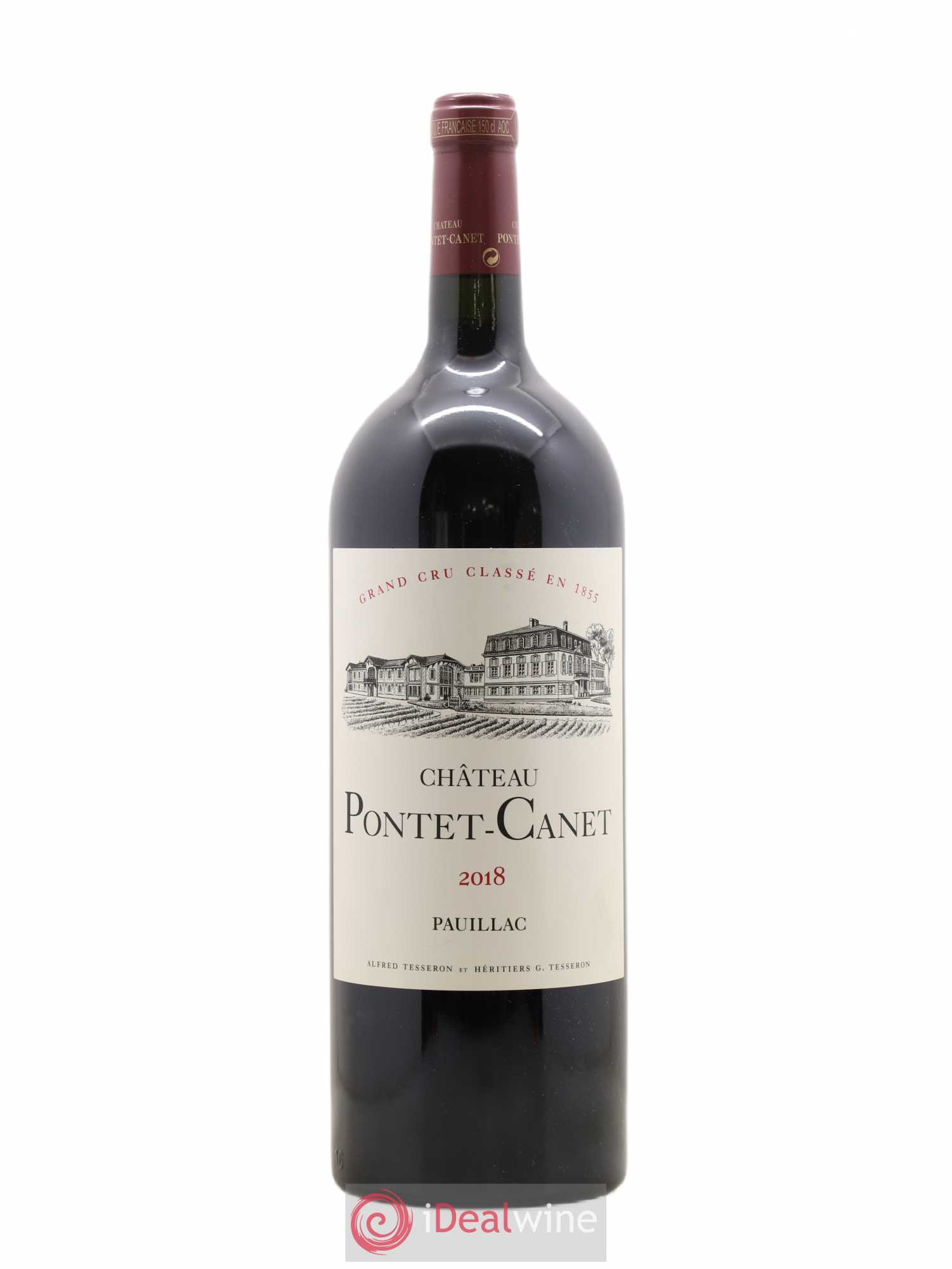 Château Pontet Canet 5ème Grand Cru Classé 2018 - Lot de 1 magnum - 0