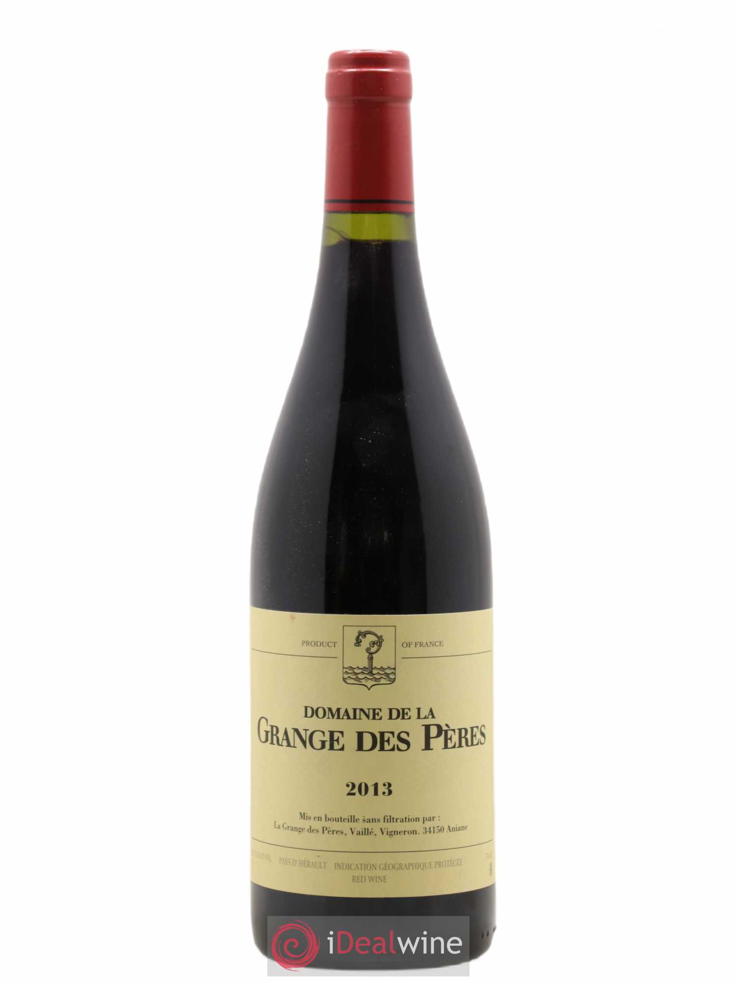 Pays d'Hérault Grange des Pères Laurent Vaillé 2013 - Lot de 1 bouteille - 0