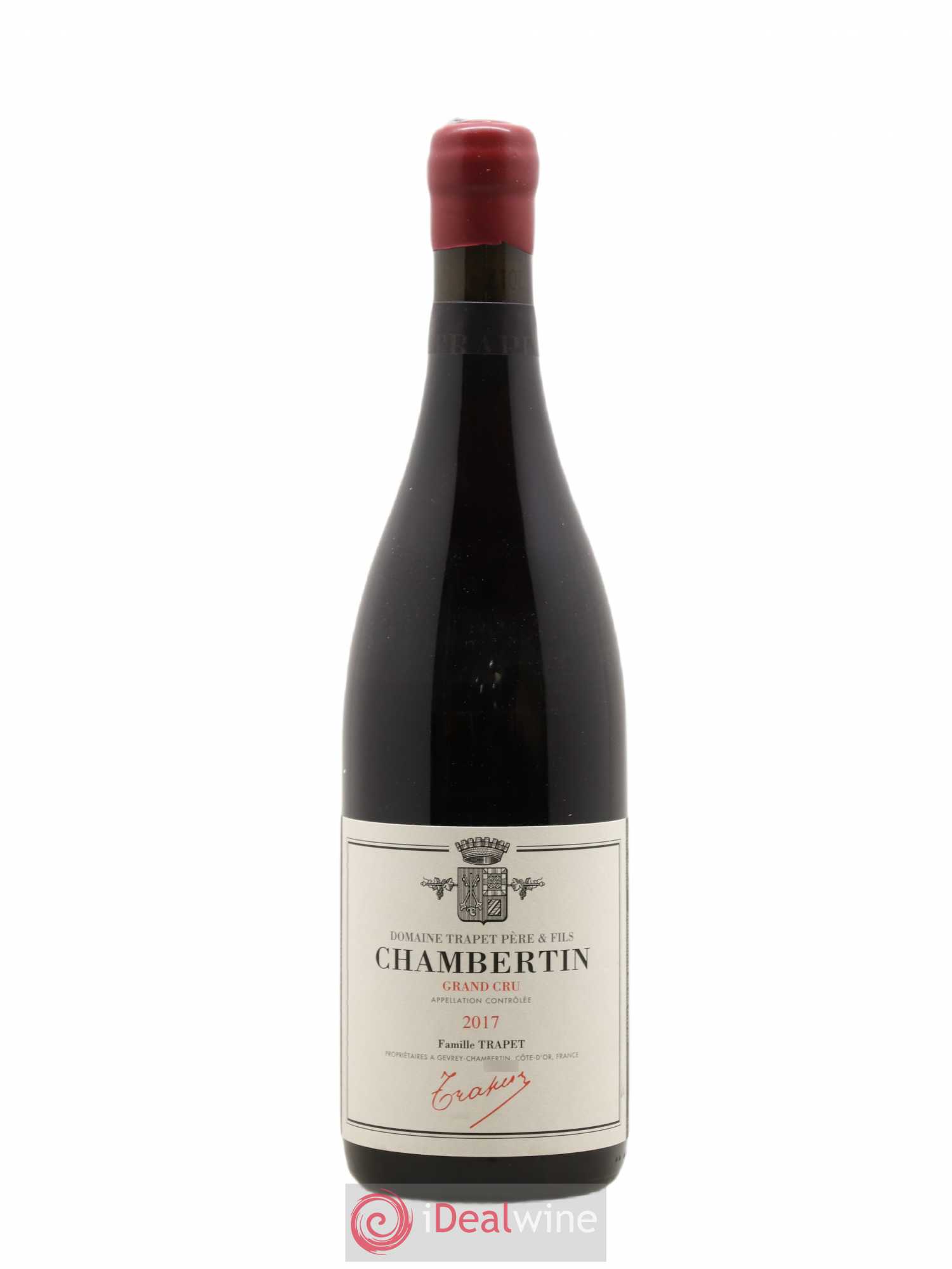 Chambertin Grand Cru Domaine Trapet 2017 - Lot de 1 bouteille - 0