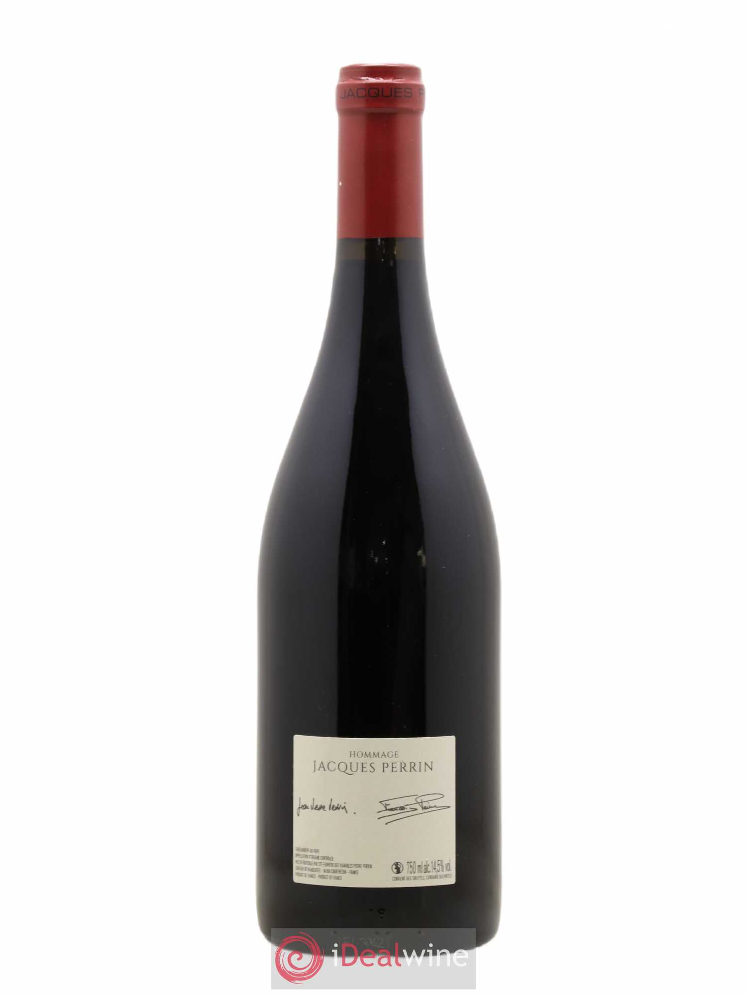 Châteauneuf-du-Pape Château de Beaucastel Hommage à Jacques Perrin Famille Perrin 2018 - Lot de 1 bouteille - 1