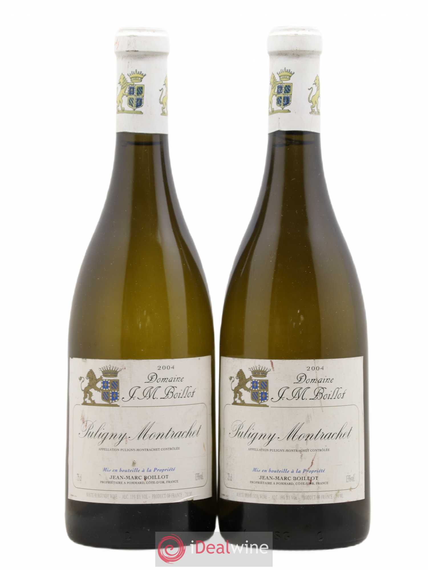 Puligny-Montrachet Jean-Marc Boillot 2004 - Lot de 2 bouteilles - 0