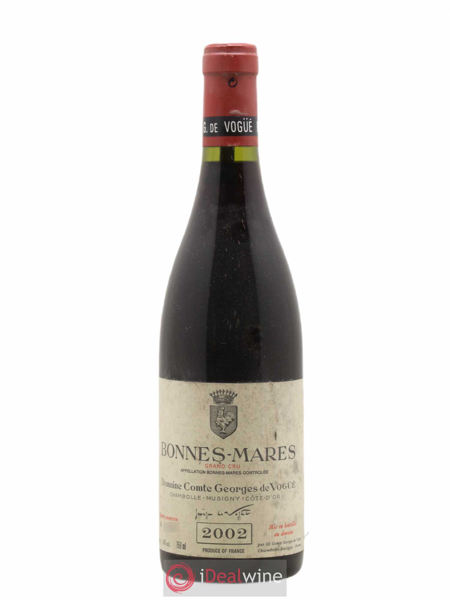 Bonnes-Mares Grand Cru Comte Georges de Vogüé 2002 - Lot de 1 bouteille - 0