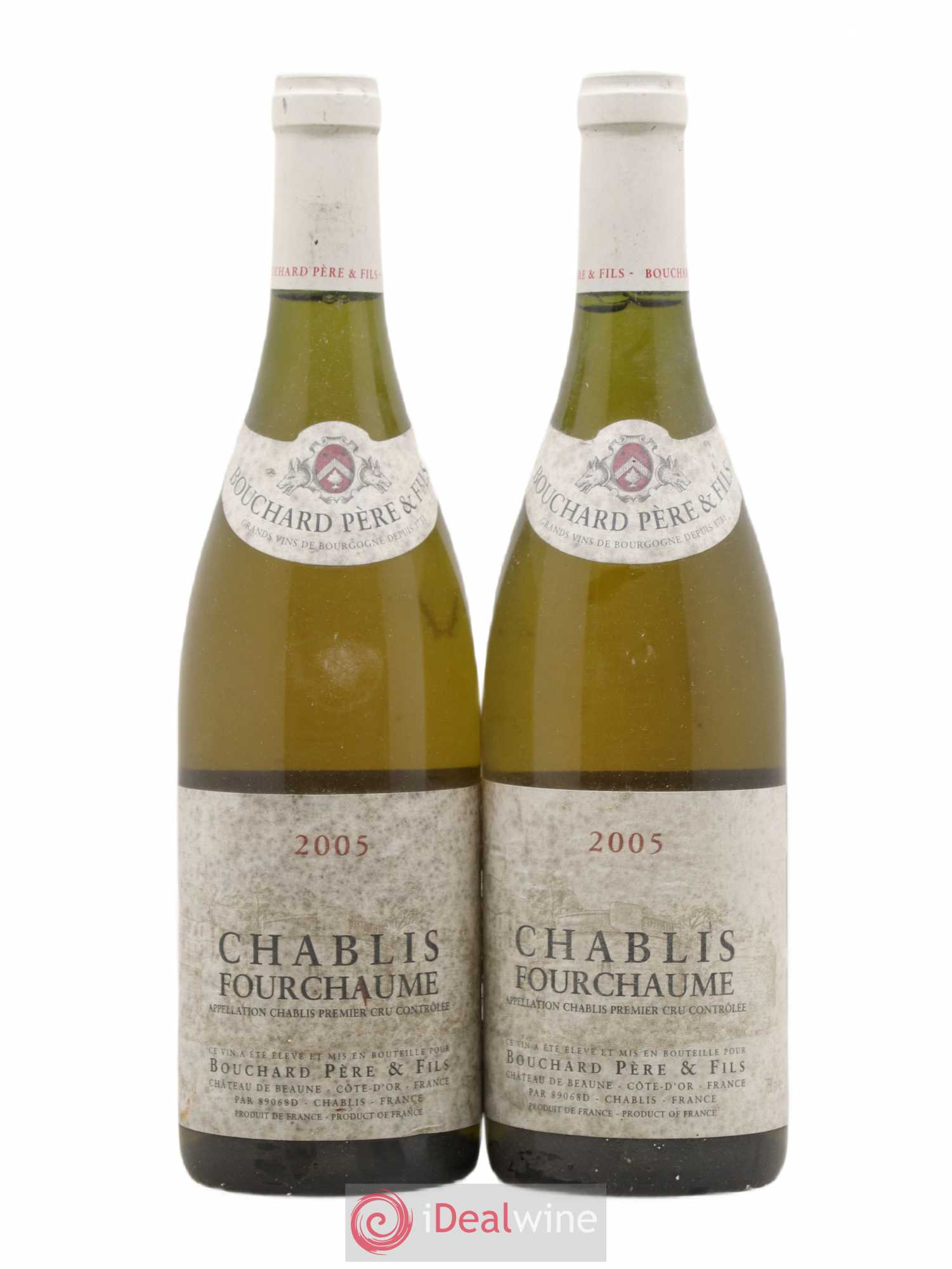 Chablis 1er Cru Fourchaume Bouchard Père et Fils 2005 - Posten von 2 Flaschen - 0